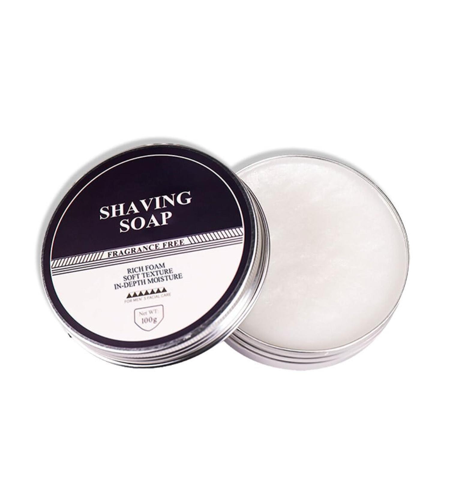  Allayu New style shaving soap high-grade lather paste exquisite appearance professional use good stability nursing cream tasteless - Buy Online on GoSupps.com