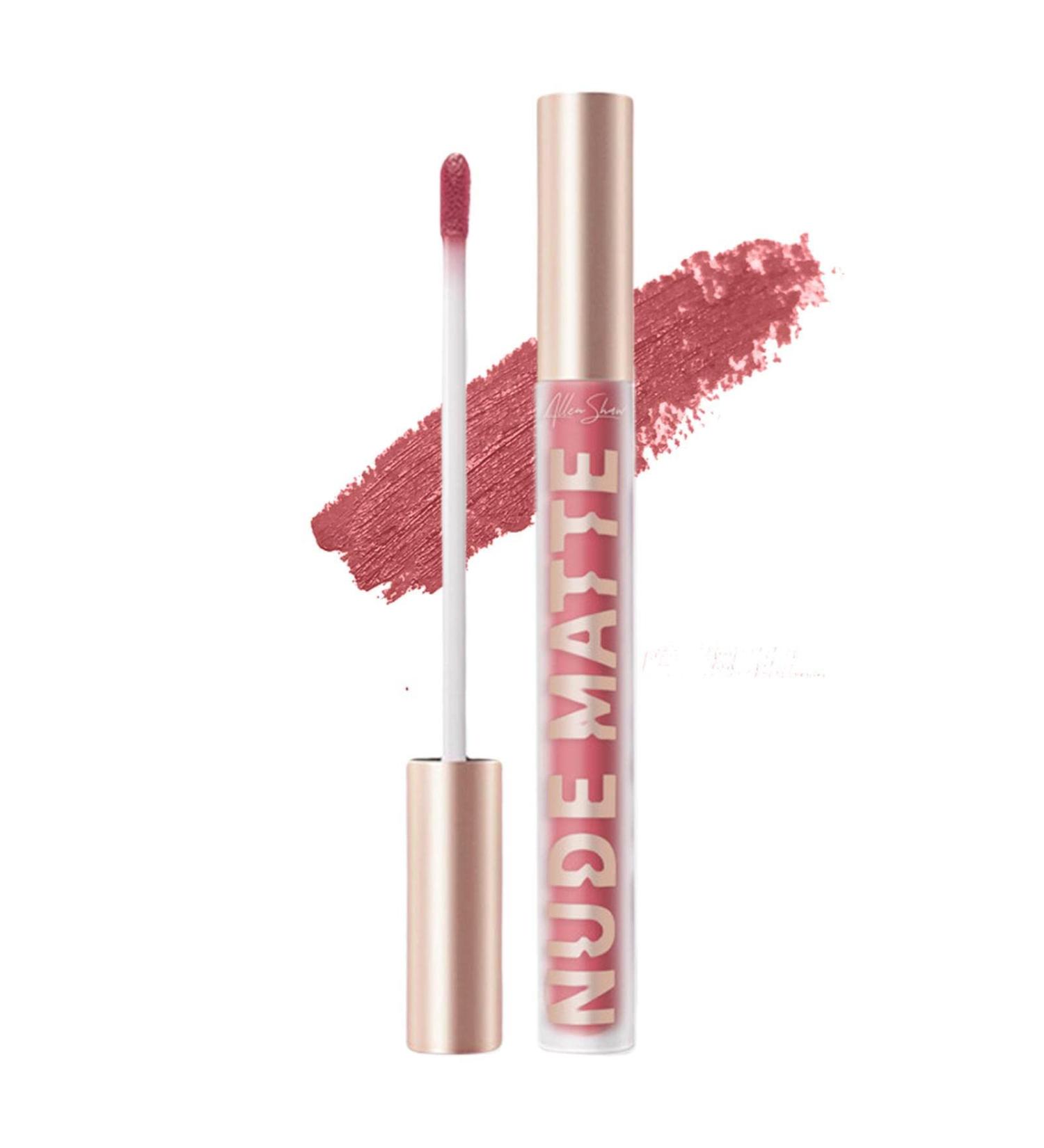  Hongjingda Velvet Long-Lasting Matte Liquid Lipstick | Non-stick cup Fade-resistant Matte Hongjingda Makeup - Buy Online on GoSupps.com