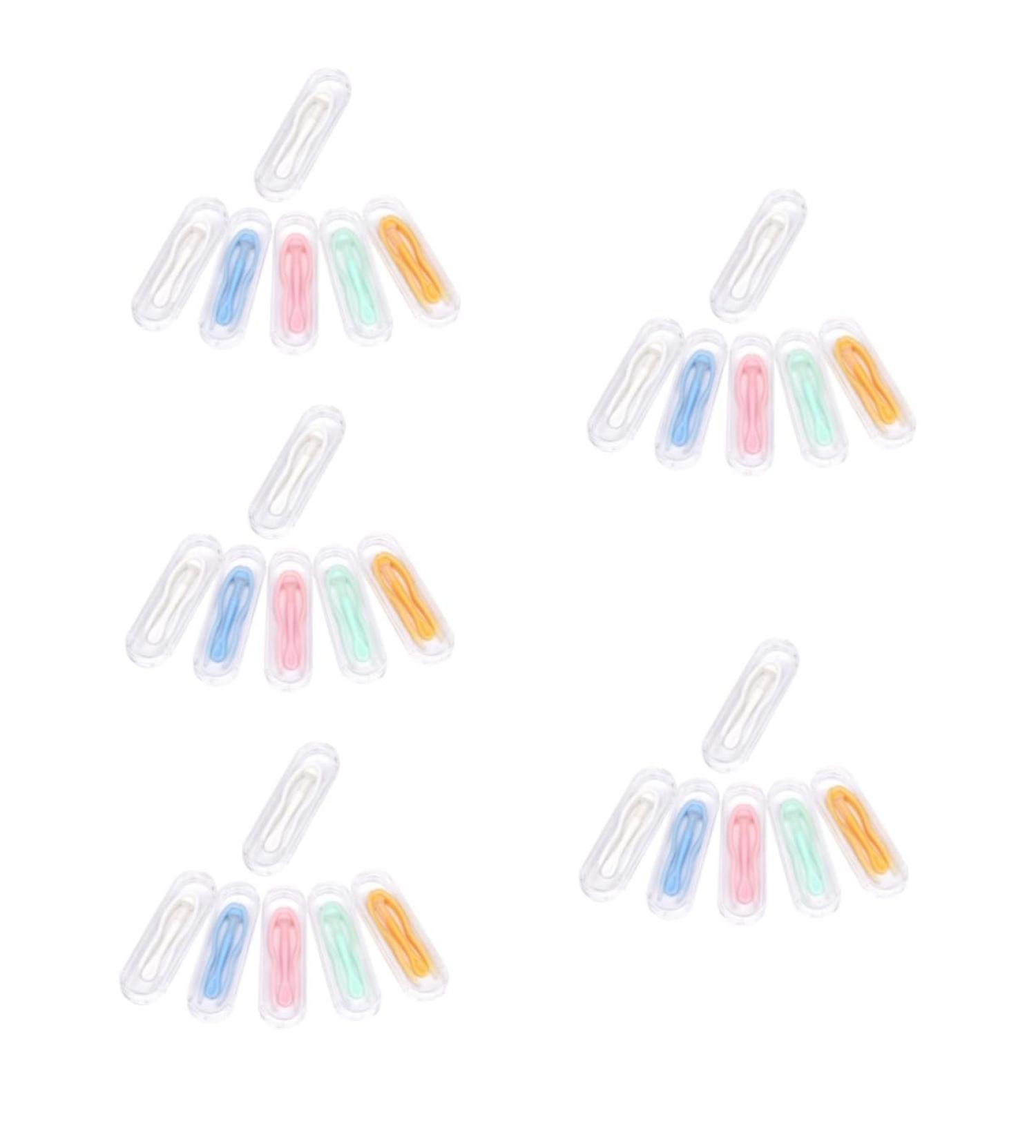 Healvian 30-Sentence Contact Lens Container Suction Rod | 5-Piece Eye Contact Remover Tool for Easy Lens Removal | Durable Plastic Perfect for Nearsighted Users - Buy Online on GoSupps.com