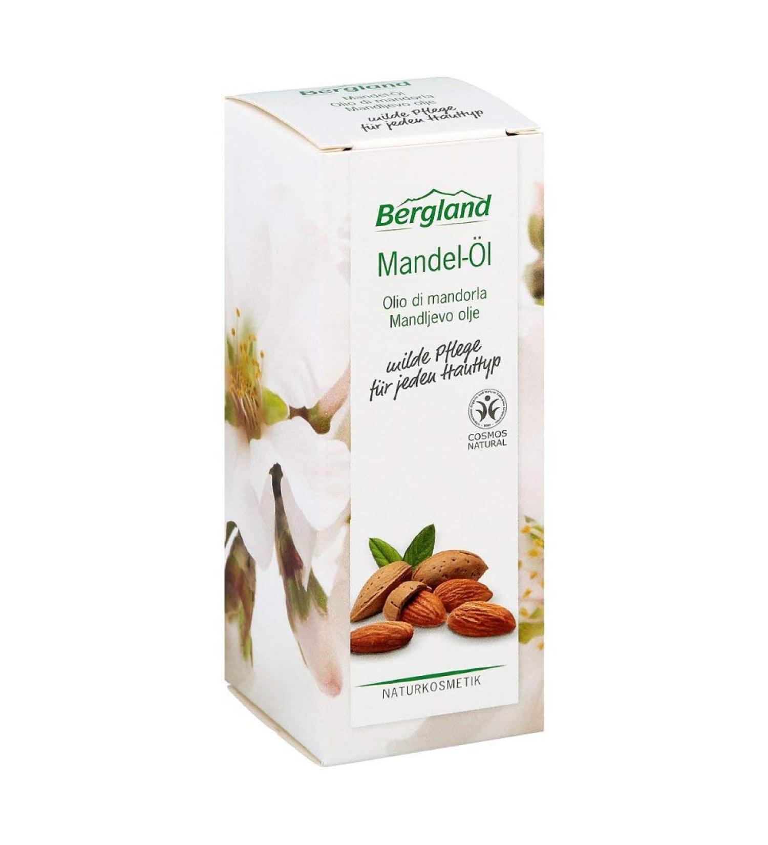 Organic Almond Oil 50 ml - Pure & Natural Carrier Oil for Skin & Hair - International Shipping - Buy Online on GoSupps.com