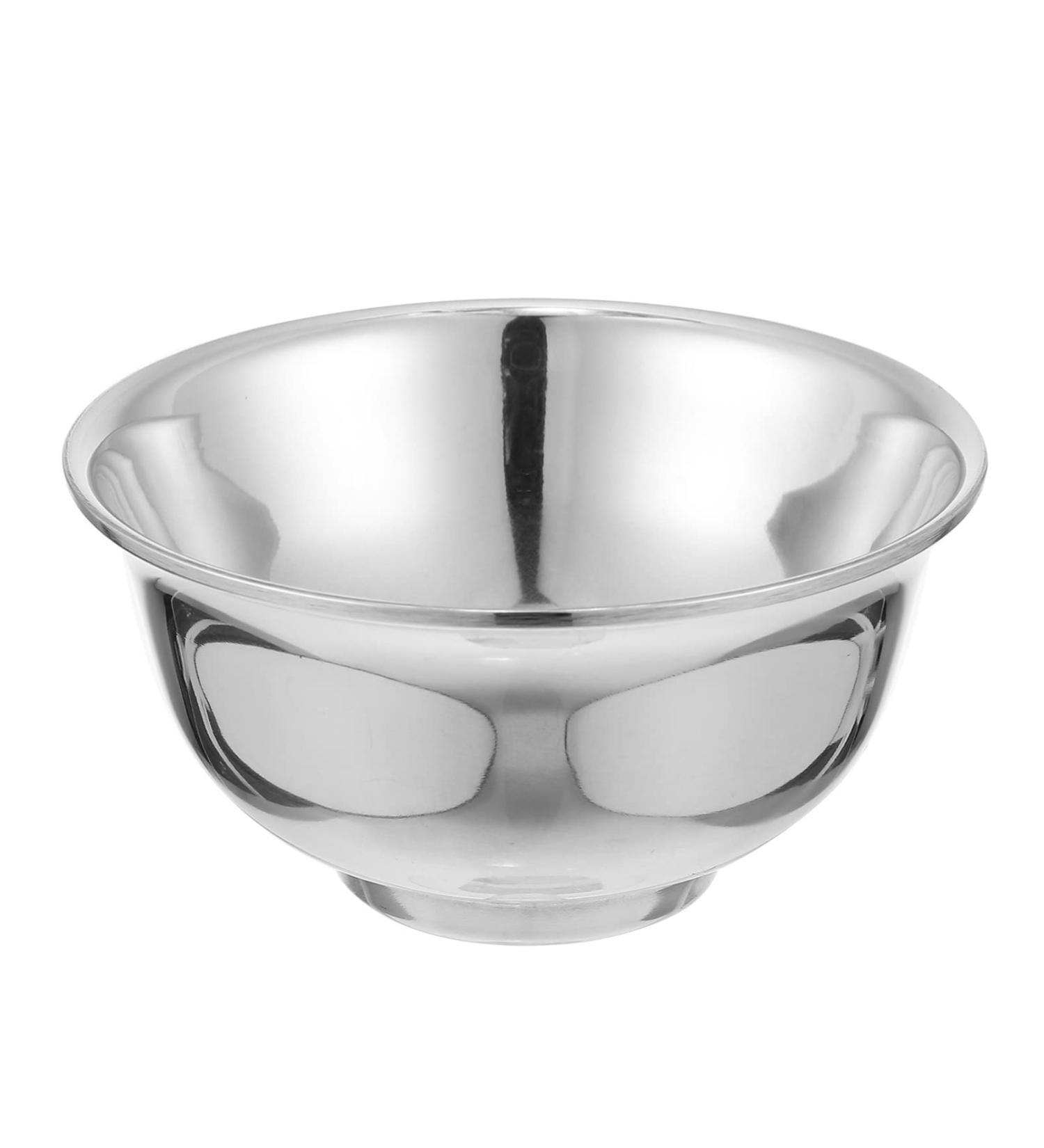 Beaupretty Stainless Steel Shaving Bowl & Soap Shell | Unbreakable Shave Cream Cup & Facial Foam Shell - Ideal for Smooth Shaving - Buy Online on GoSupps.com