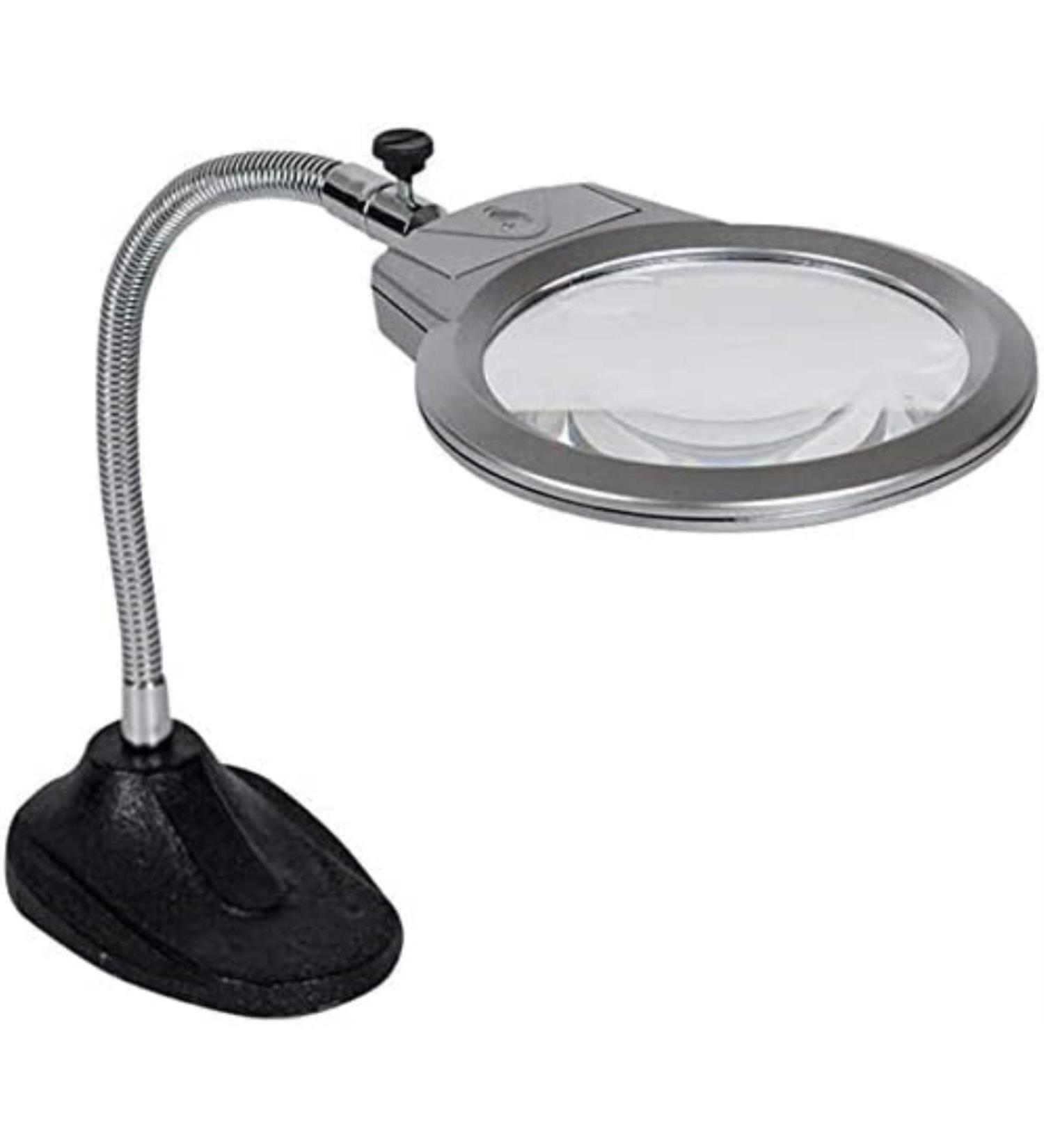 Professional ES Vision aids Led Light Desktop Adjustable Handheld 2.25x 5X Hd Optical Glasses Lens Reading Maps Crafts Identification Mobile Phone Len Full of Stars - Buy Online on GoSupps.com