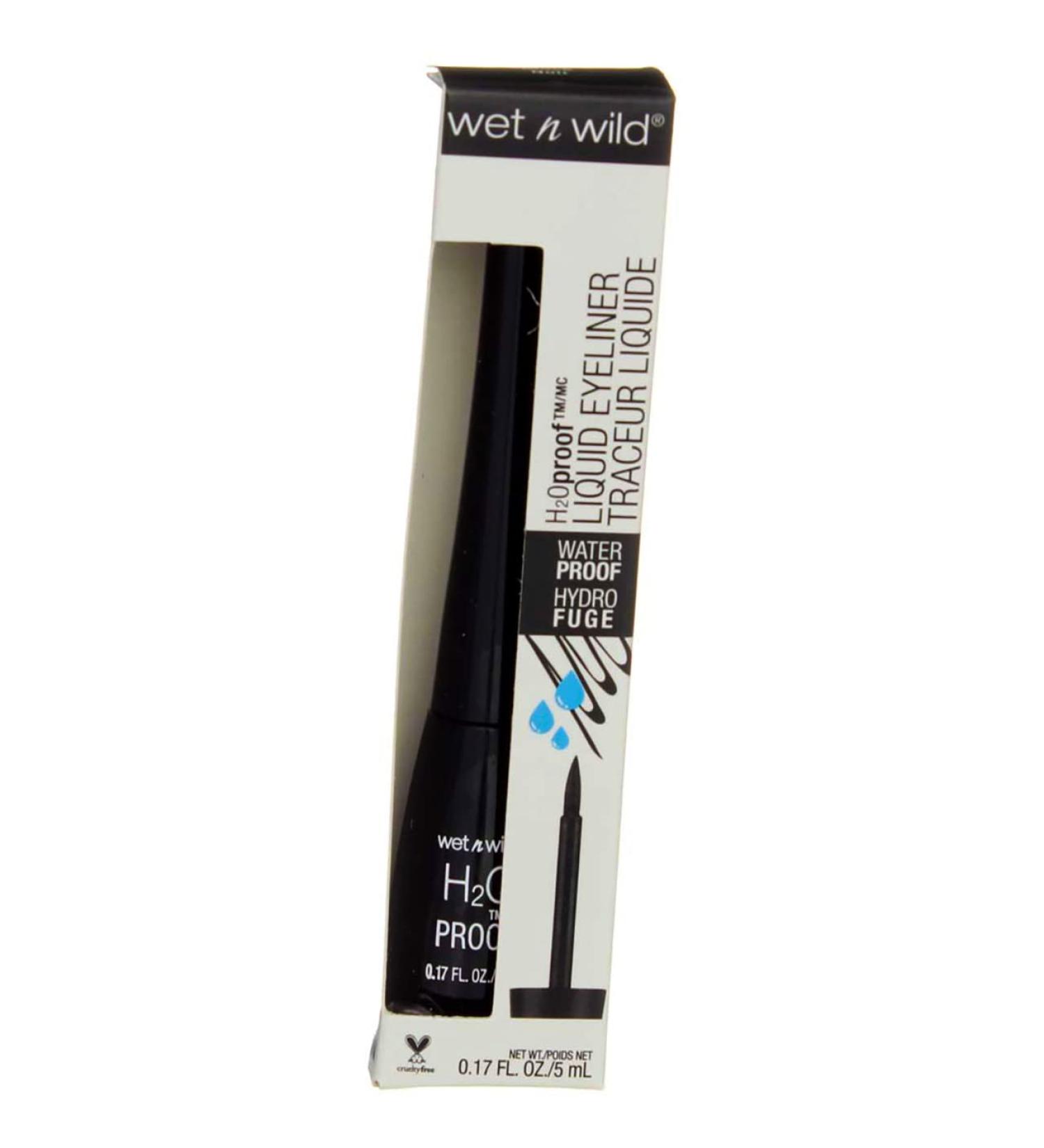 Wet n Wild Liquid Liner H20 Proof-Black (Pack of 2) - Waterproof and Long-Lasting Formula - Buy Online on GoSupps.com