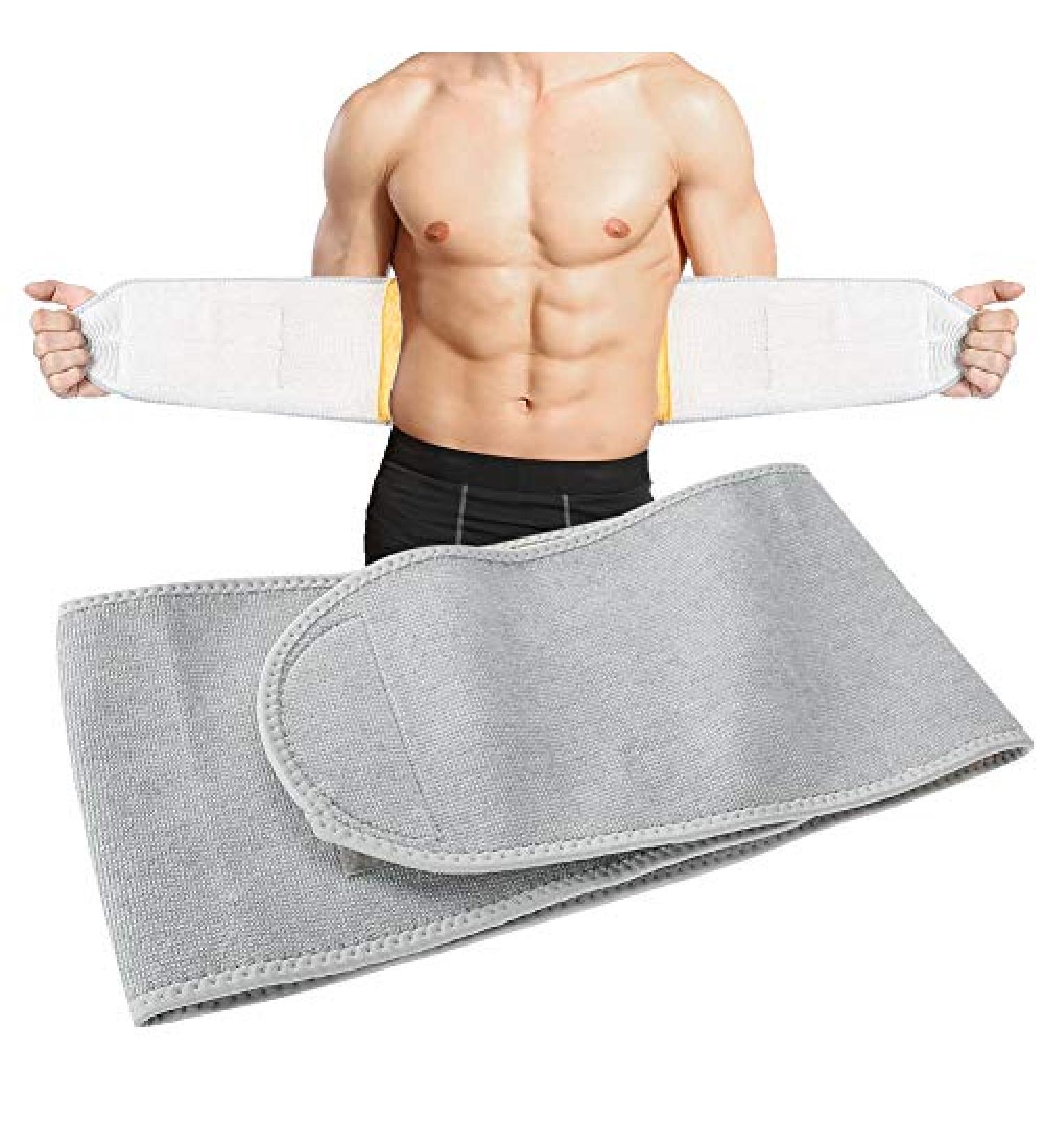 Dioche Abdomen Belt - Waist Trimmer & Support Brace for Stomach & Back Lumbar Health (L) | International Shipping - Buy Online on GoSupps.com