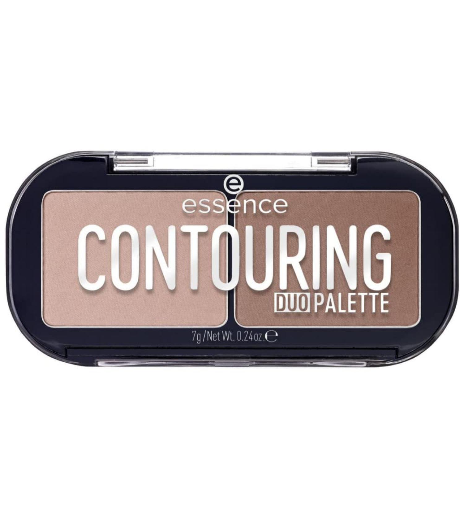 essence cosmetics Contouring Duo Palette No. 10 Lighter Skin Mixed Mixed 7 g (Pack of 1)