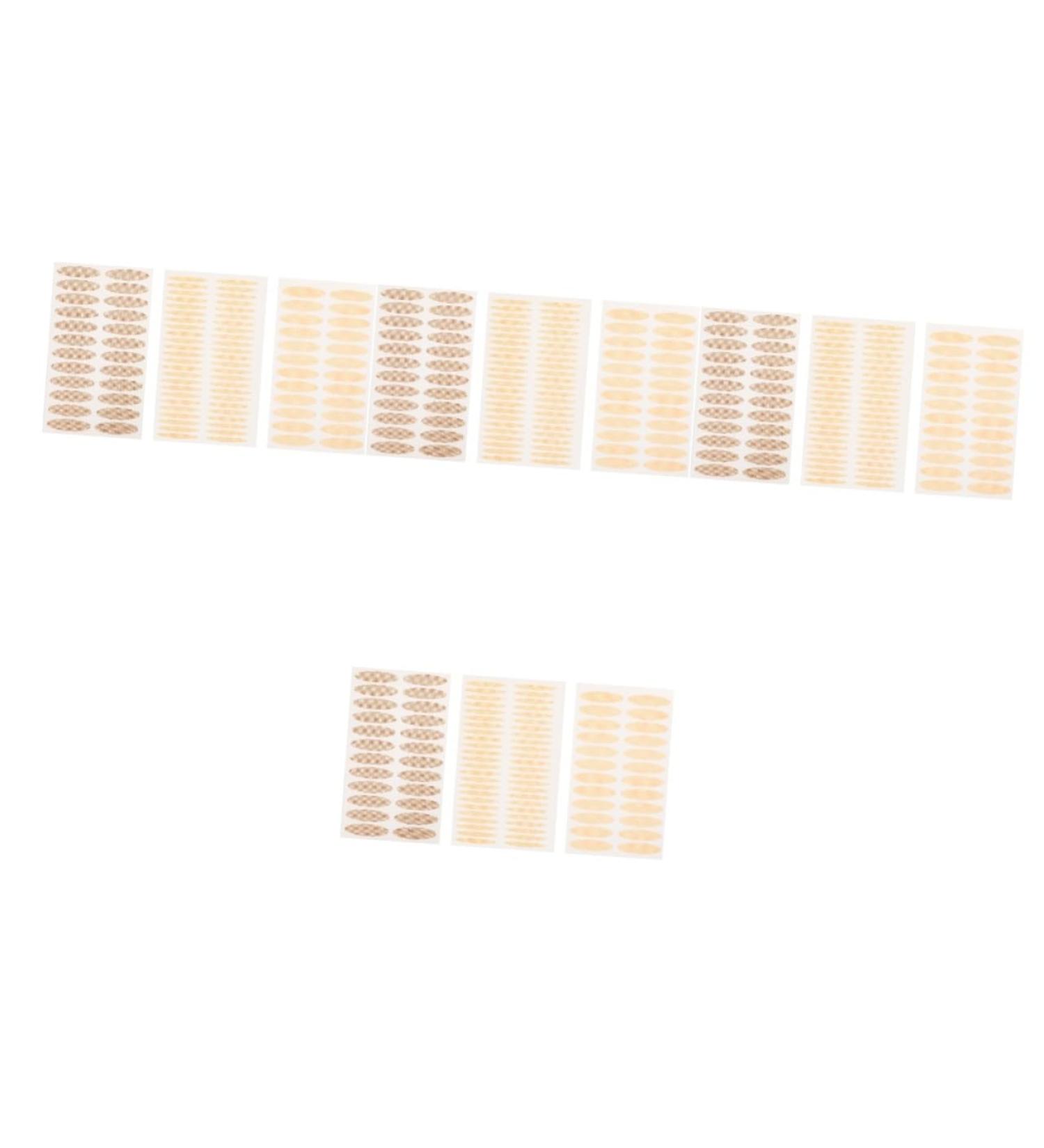 FOMIYES 320 Pcs Lace Double Eyelid Sticker Double Side Eyelid Tapes Girl Eyelid Stickers Man Make up - Buy Online on GoSupps.com