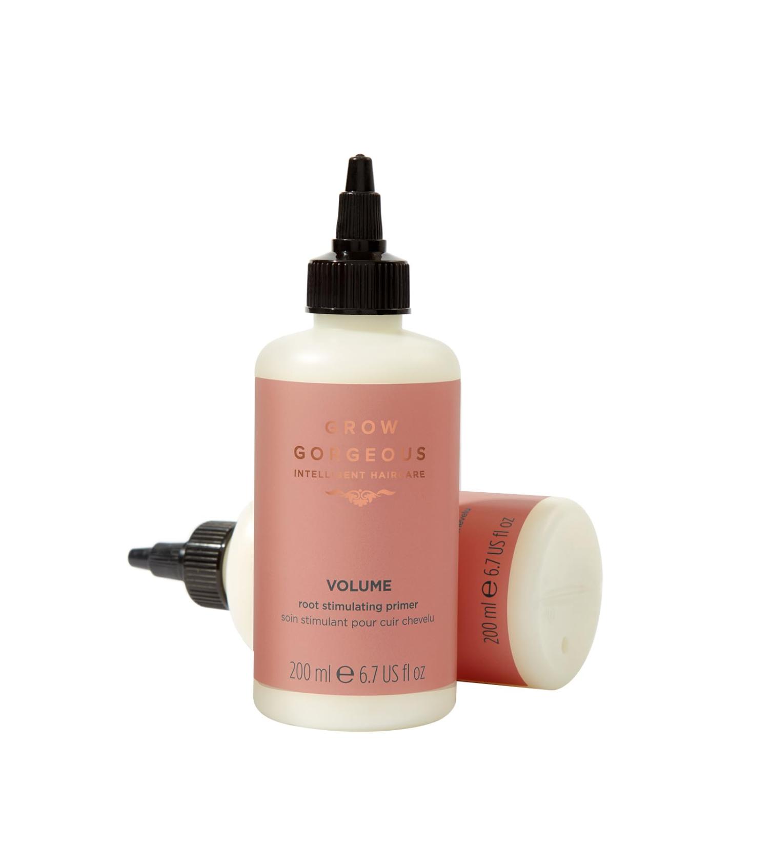 Grow Gorgeous Volume Root Stimulating Primer 150ml | Boost Hair Follicles & Roots | Vegan with Caffeine & Menthol - Buy Online on GoSupps.com