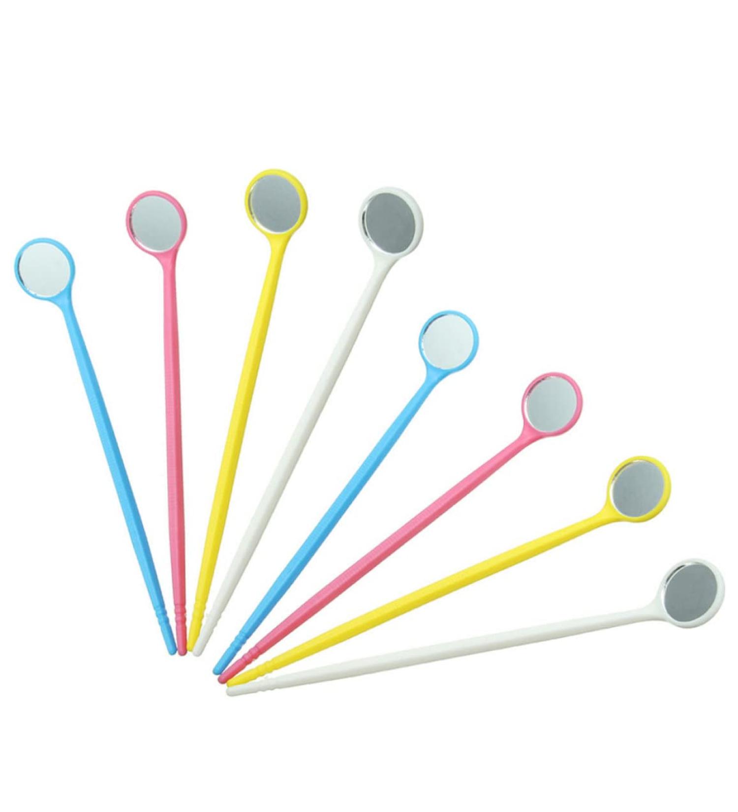 Dental Mirror for Teeth - 100PCS Anti-Fog Disposable Mouth Mirrors | Lightweight Dental Plaque Removal Tool | Dentist Tools - Buy Online on GoSupps.com