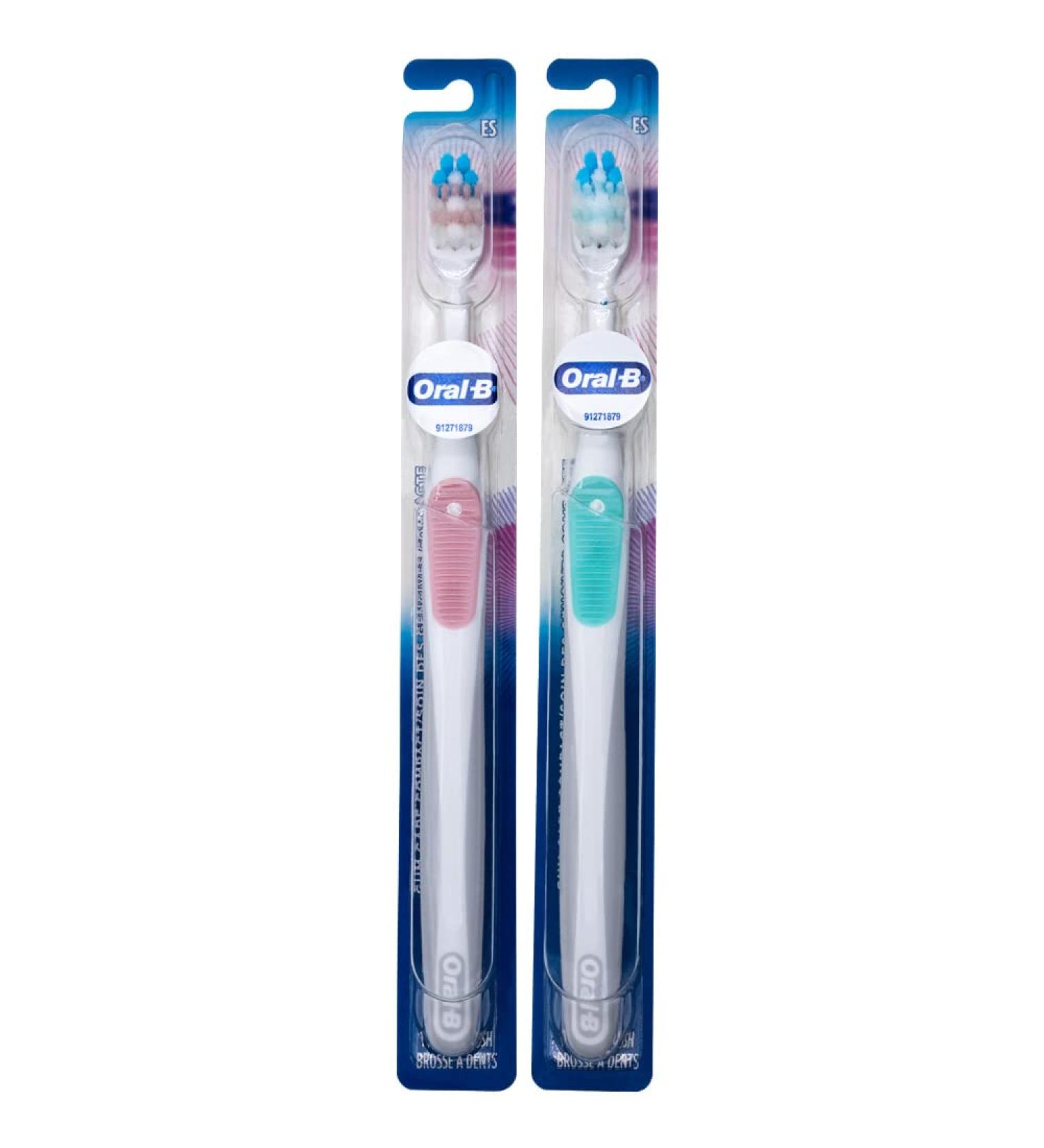 Oral-B Gum Care Extra Soft Toothbrush for Sensitive Teeth and Gums - Compact Small Head (2 Pack) - Buy Online on GoSupps.com