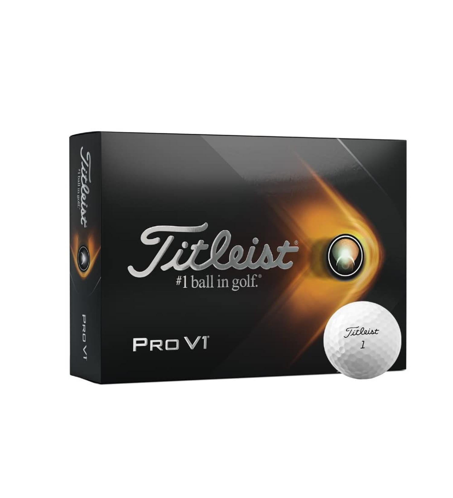 Title: Titleist Pro V1 Golf Balls - White, Standard Numbers (1-4) | One Dozen - Buy Online on GoSupps.com