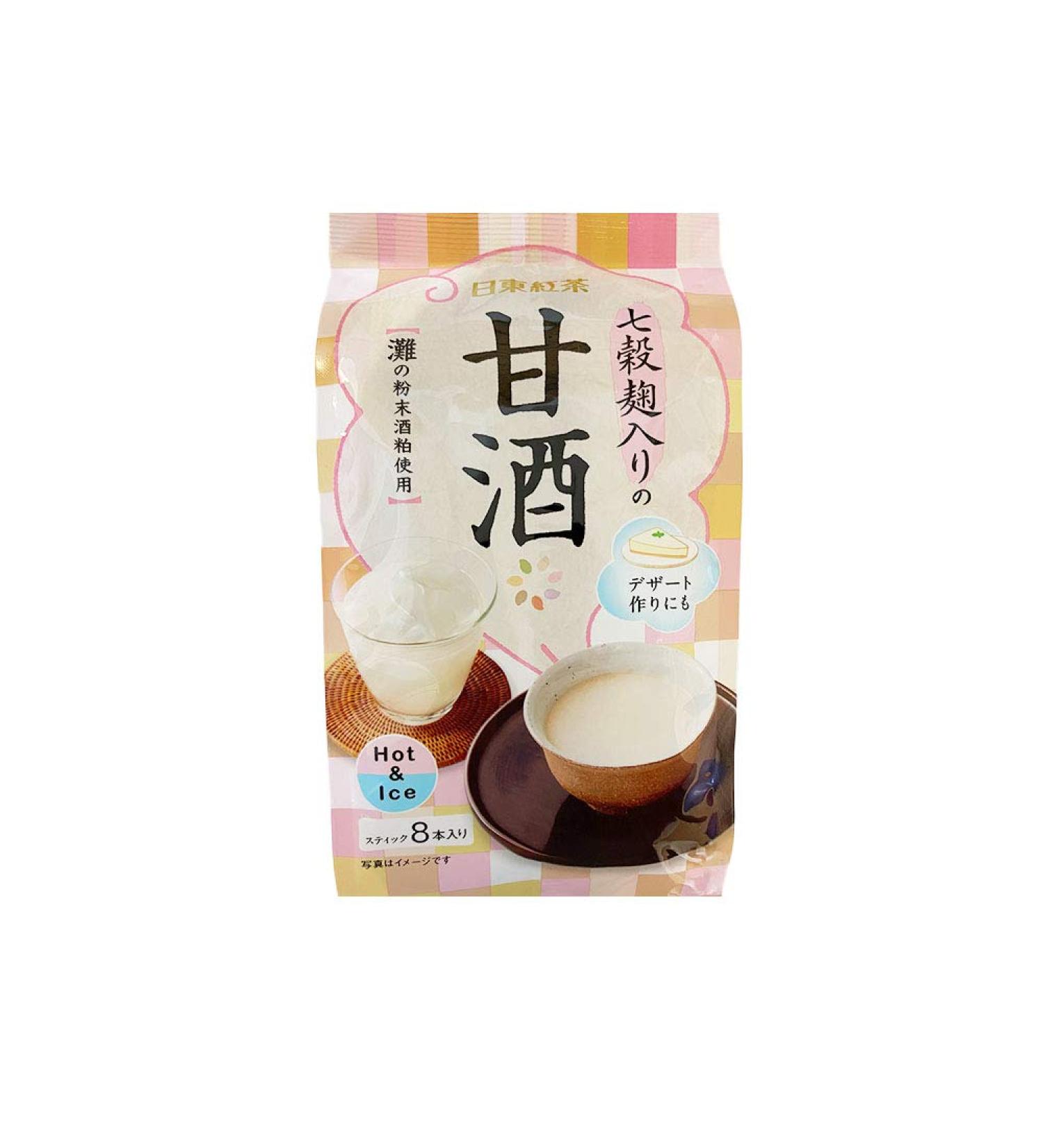 Nitto Black Tea with Seven Grains of Sweet Jiuqu Flavor (Hot/Ice)Milk Tea 1 Bag (Contains 8 Sticks) 100g 8 1 PACK - Buy Online on GoSupps.com