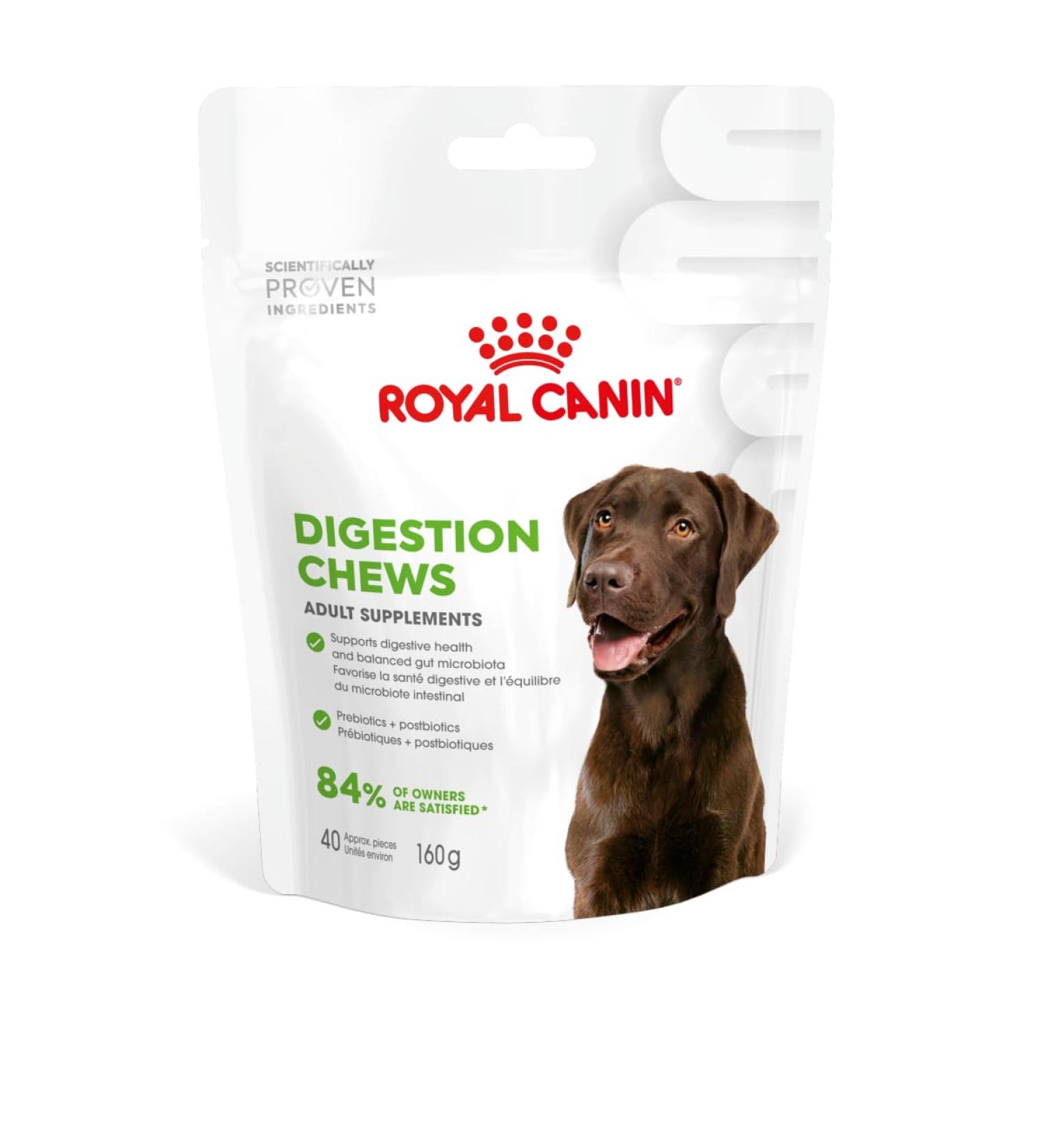 Royal Canin Dog Supplement for Digestion Soft Chews 160g - Buy Online on GoSupps.com