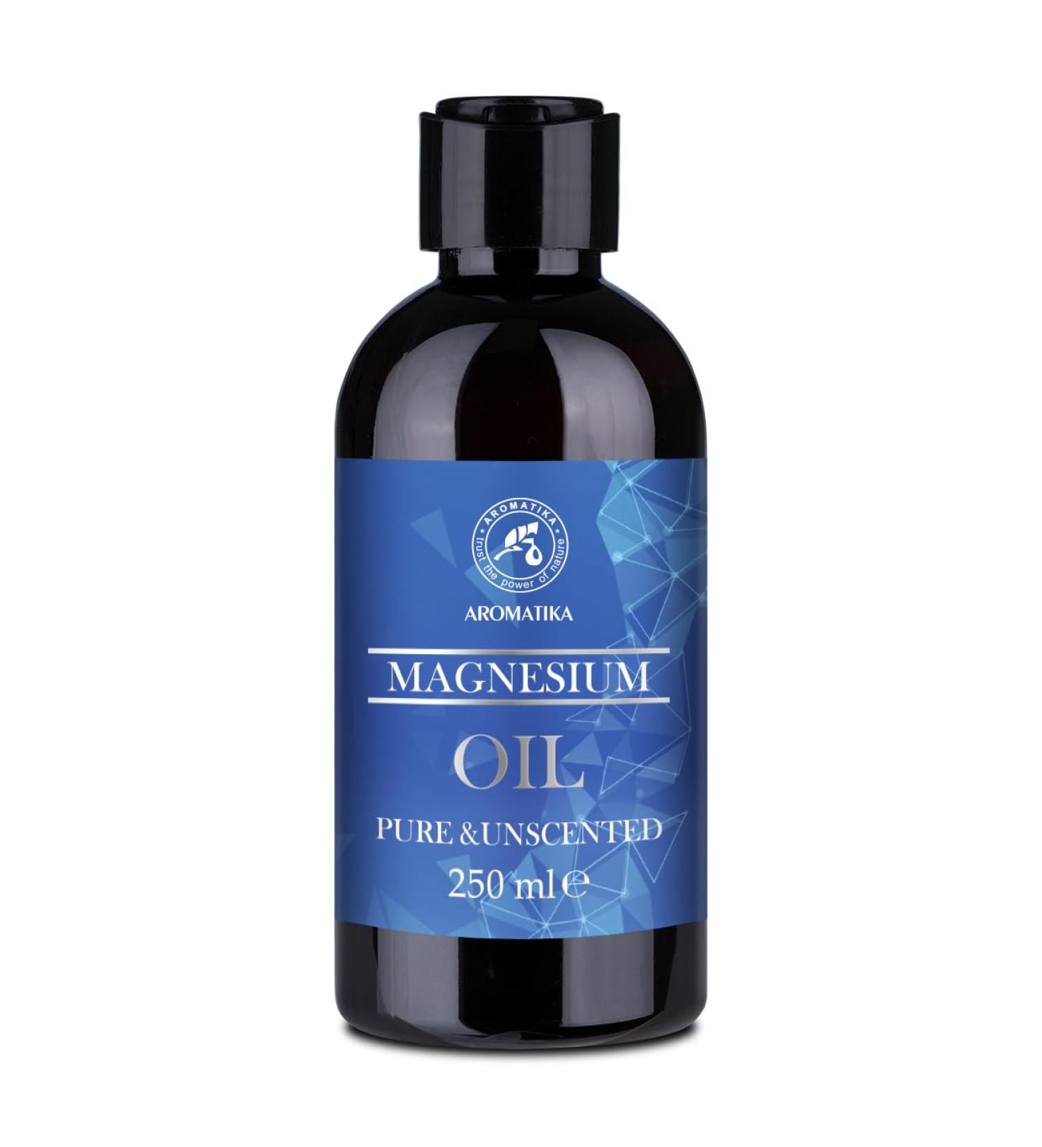 Magnesium Oil 250ml - Pure Body & Massage Oil | Natural Skin Care & Relaxation | Perfect for Sports - Buy Online on GoSupps.com
