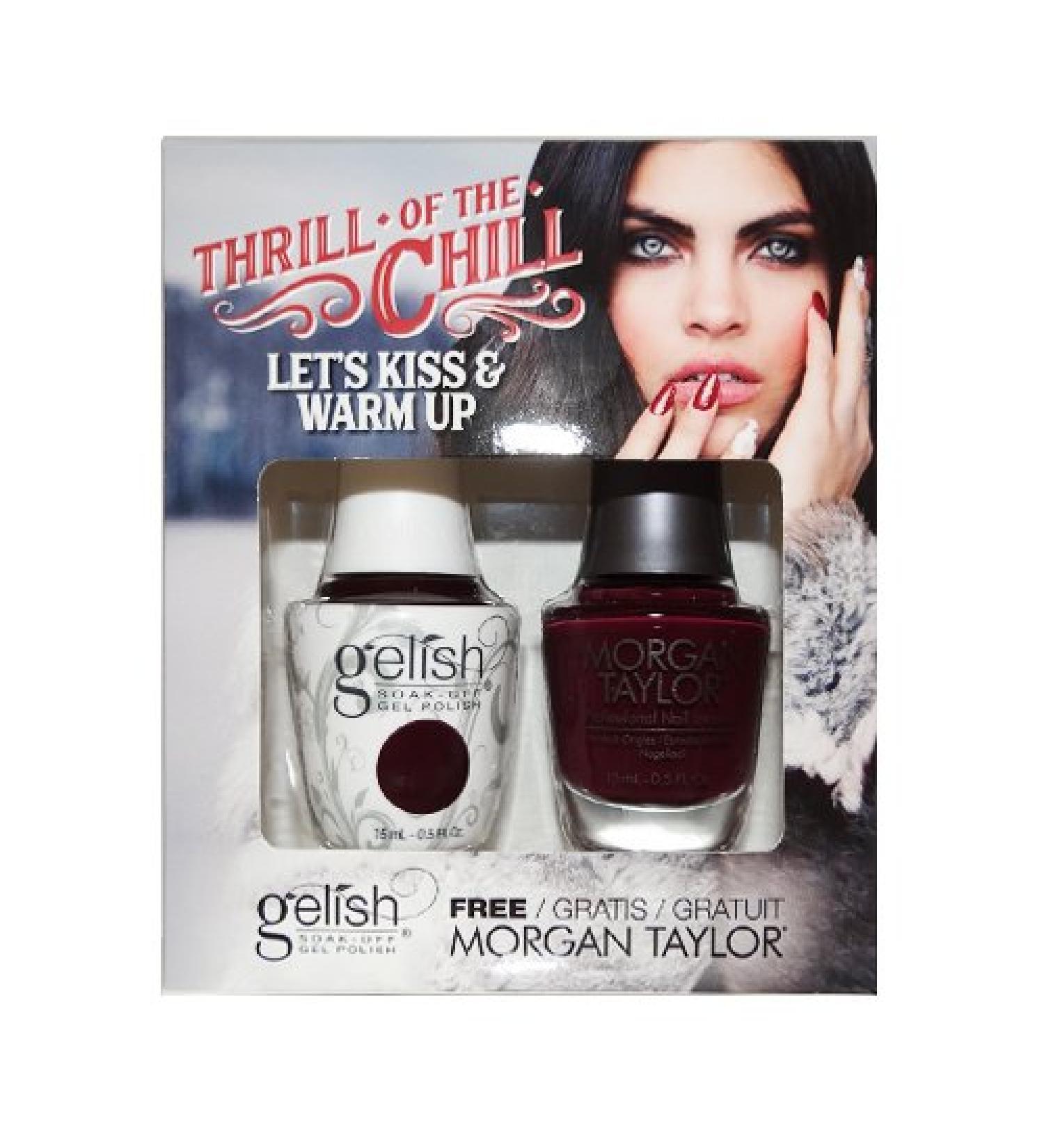 Morgan Taylor Gelish + Duo - Let's Kiss & Warm Up 30 ml