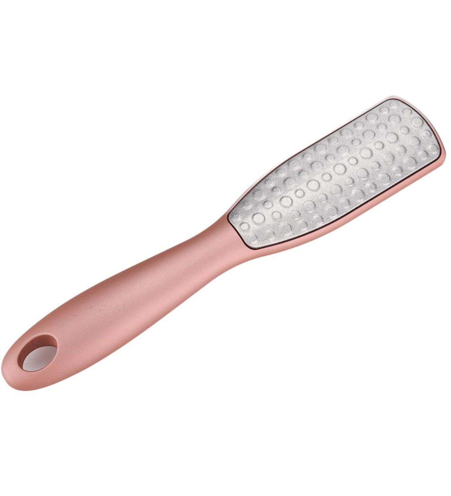 Verdant Touch Foot Dead Skin Remover Stainless Steel Double Sided Foot File Callus Remover Pedicure Tool for Dead Skin Foot Rasp Rose Gold - Buy Online on GoSupps.com