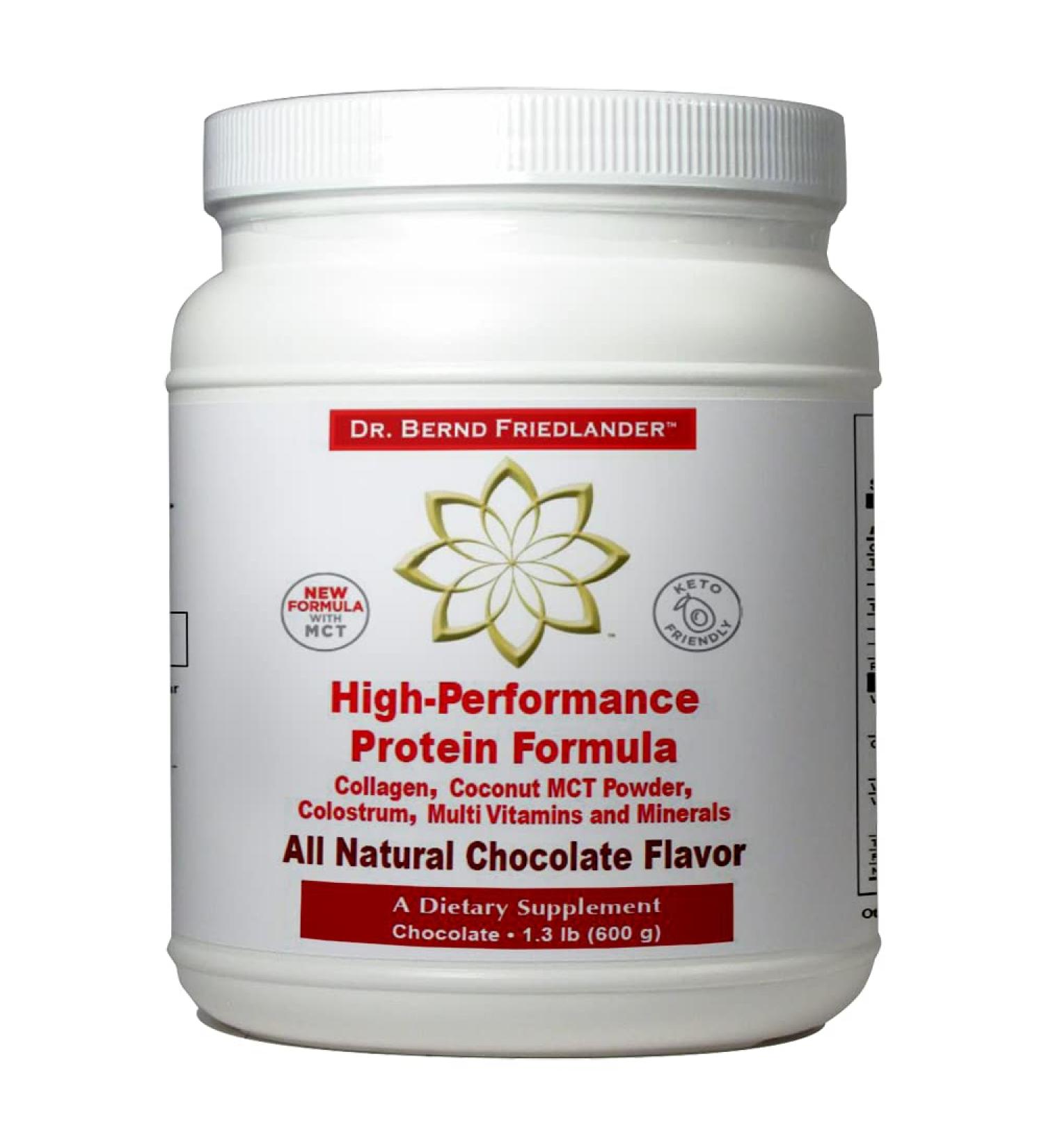 High Performance Protein Formula (Chocolate 1.3 lb) - Best International Shipping & Quality Nutrition - Buy Online on GoSupps.com