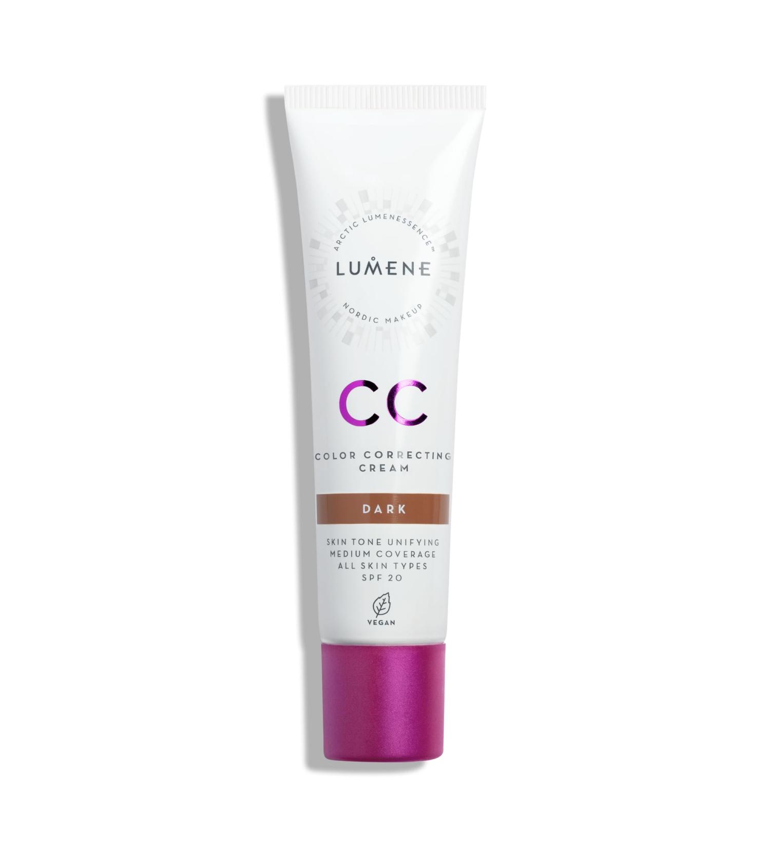 Lumene CC Color Correcting Cream Dark SPF20 30ml - Buy Online on GoSupps.com