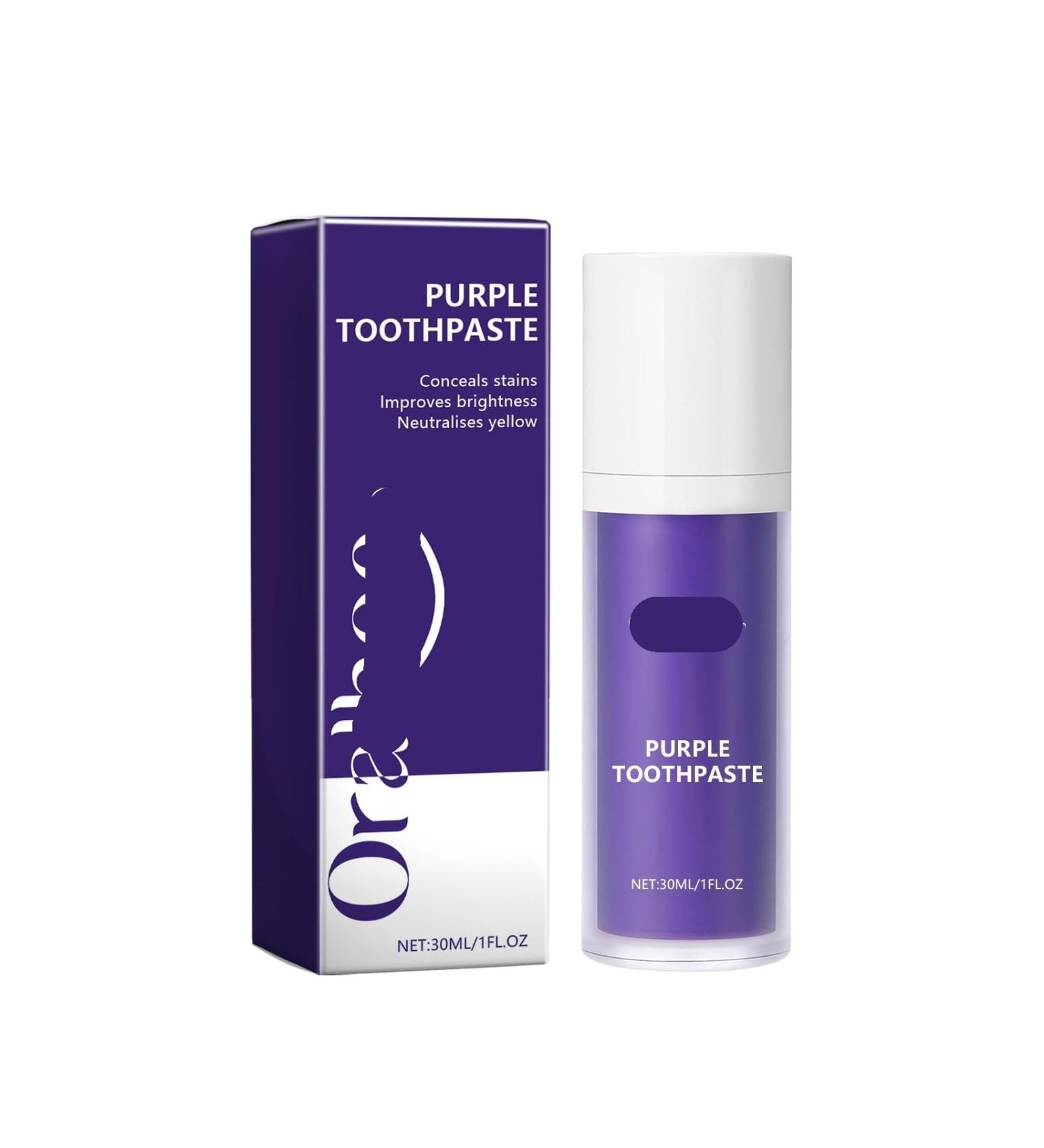 Advanced Teeth Whitening Toothpaste - Deep Clean & Fresh Breath(2PCS) 1 Count (Pack of 1) - Buy Online on GoSupps.com