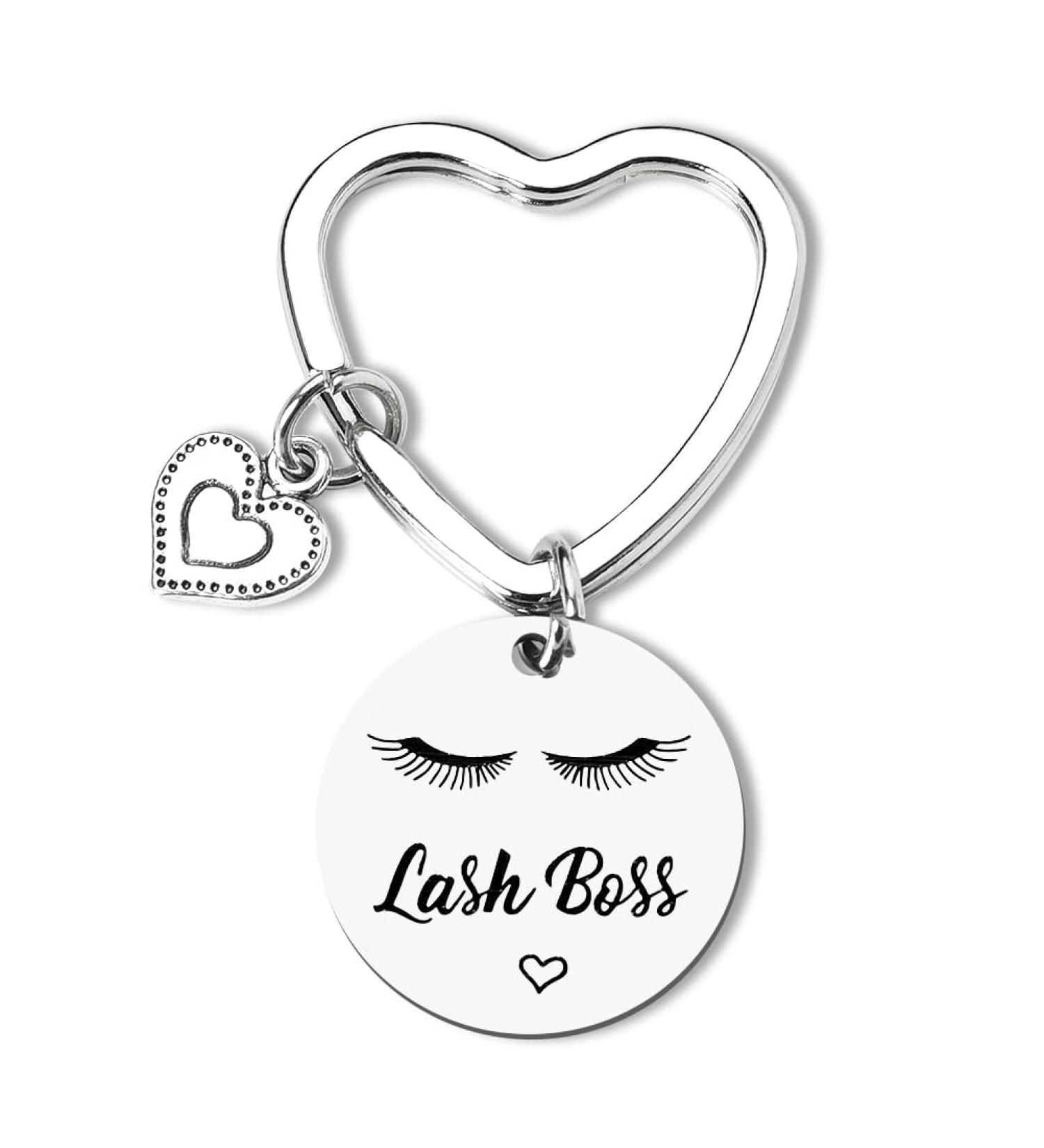 Lash Boss Keychain - Perfect Gift for Beauticians Estheticians & Cosmetologists | Ideal for Birthdays & Holidays - Buy Online on GoSupps.com