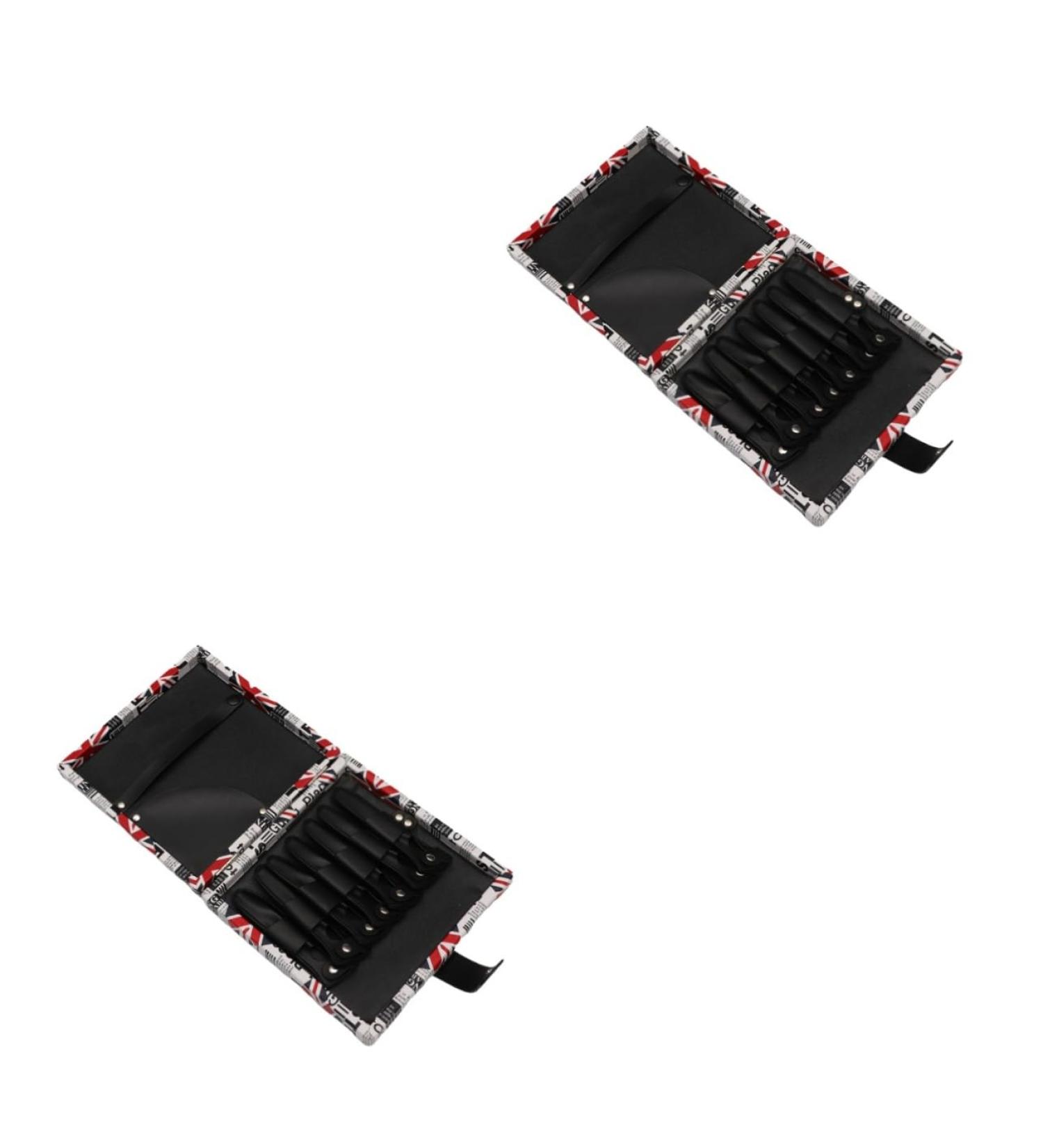 Fomiyes 2 Series Professional Hairdressing Toolbox - Adjustable Collapsible Bag for Salon Tools Combs & Scissors | 22.7x4.5cm Available in Various Colors (2 Pieces) - Buy Online on GoSupps.com