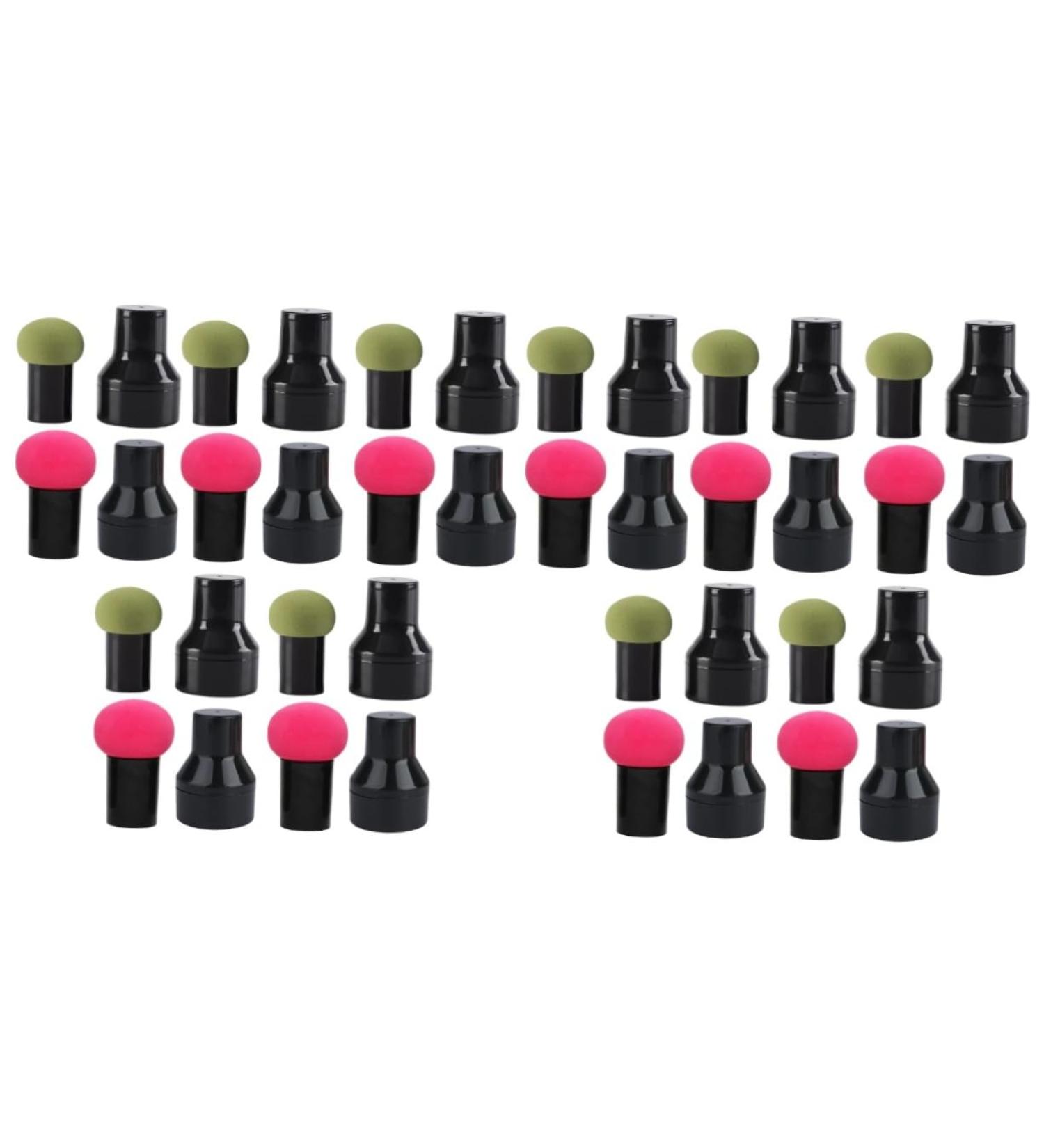 POPETPOP Simple Puff 20 Sets Mushroom Head Puff Makeup Powder Hydrophilic Polyurethane Girl Makeup Pad - Buy Online on GoSupps.com