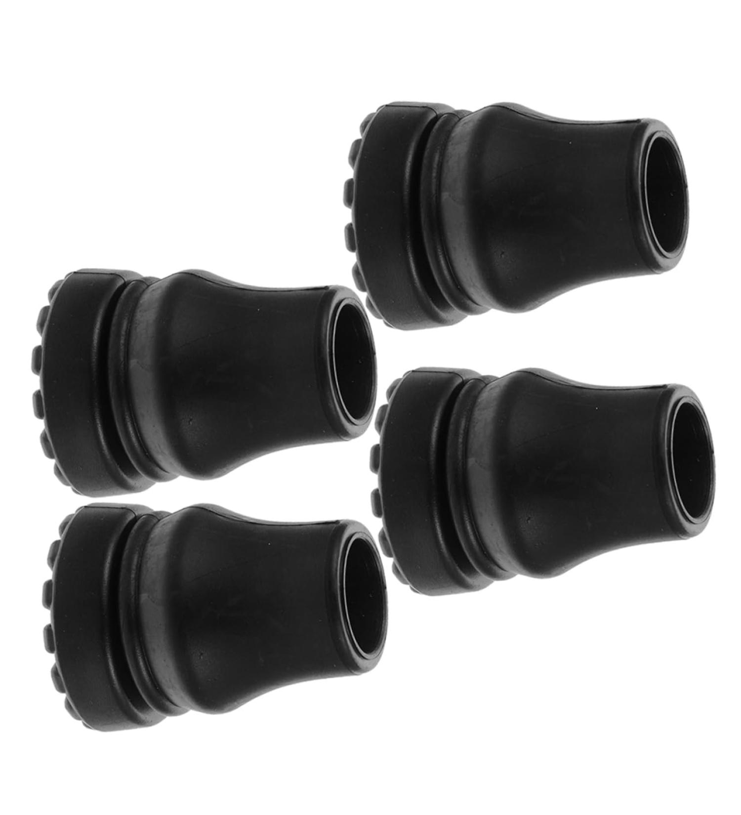 Oatipho Crutch Pads - 4 Pack Crutch & Walking Stick Tips | Durable Plastic & Rubber Tips for Hiking & Mobility Support - Buy Online on GoSupps.com
