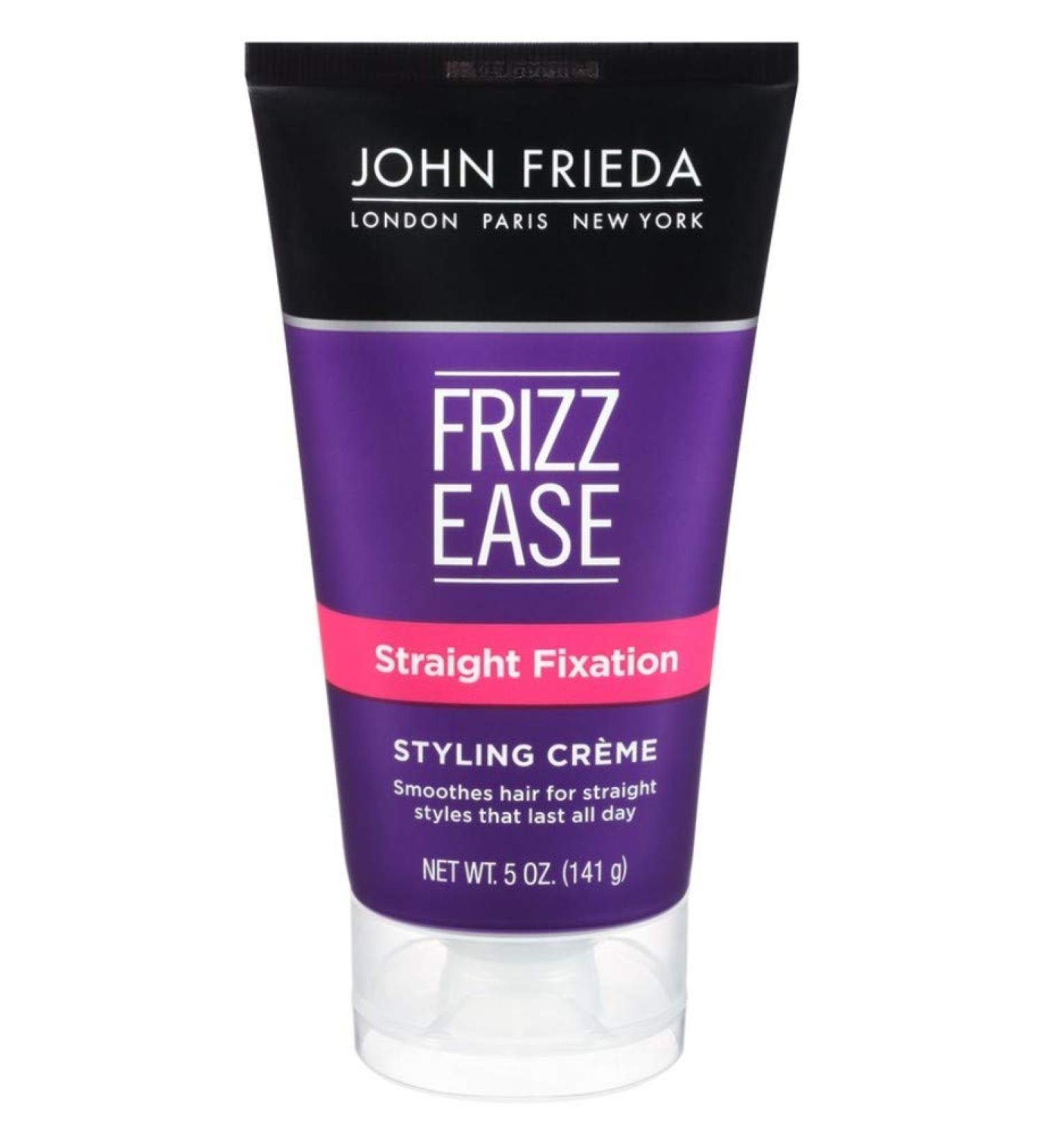 John Frieda Frizz-Ease Straight Fixation Styling Creme - 5 oz - 2 pk