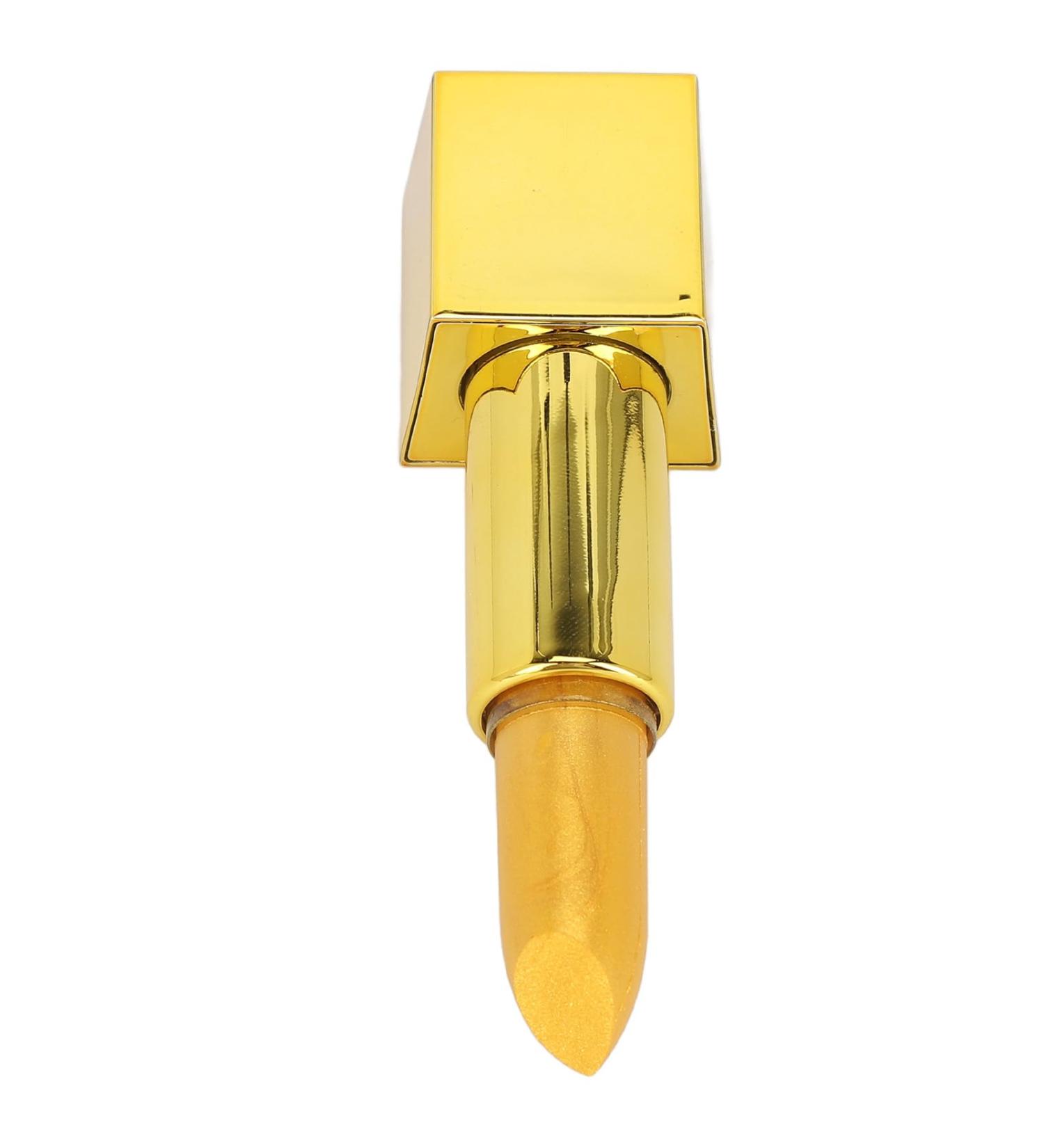 Gold Lipstick & Gloss - Waterproof Long Lasting Highly Pigmented Lip Makeup for Women | 3.5g (07) - International Shipping - Buy Online on GoSupps.com