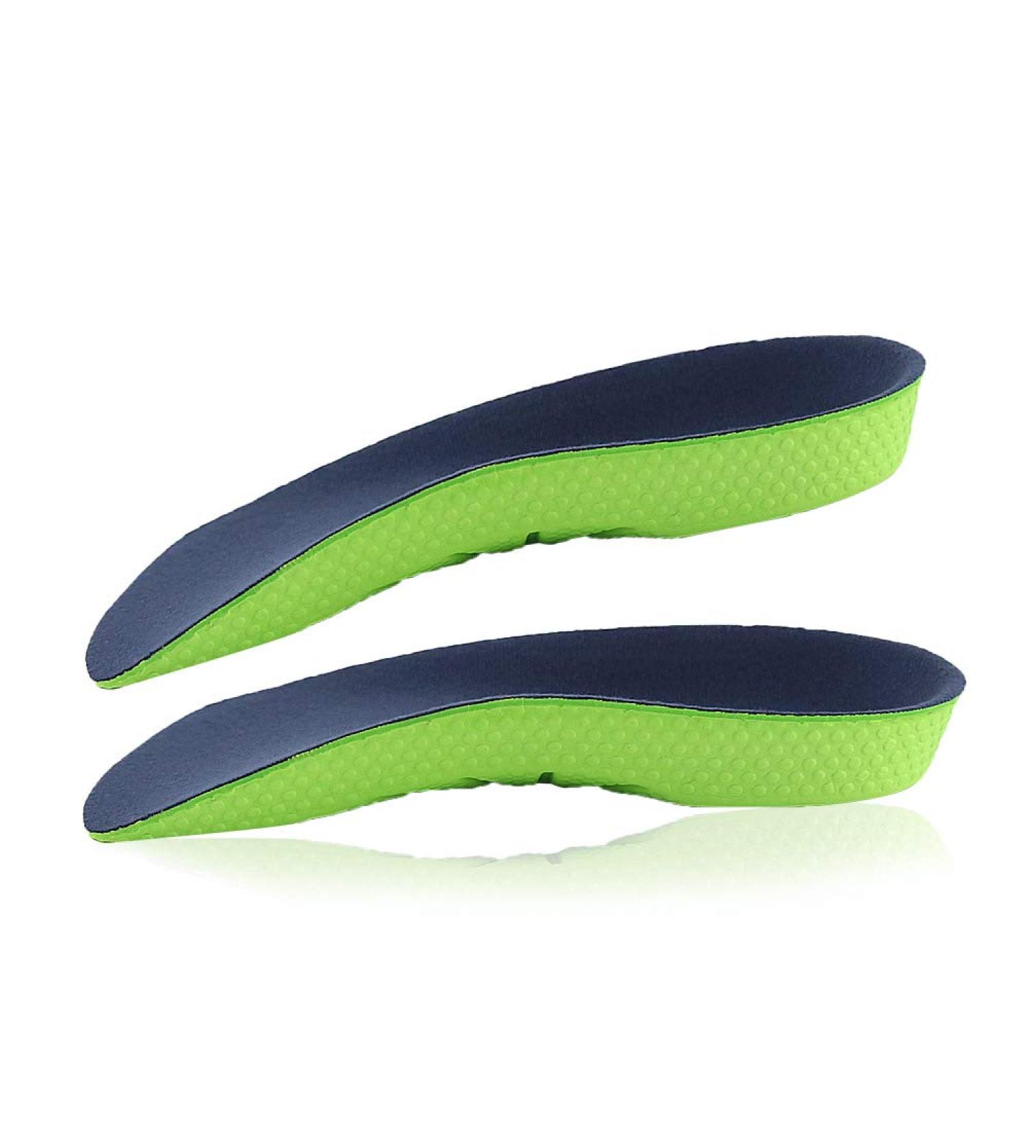Arch Support Orthotic Insoles for Plantar Fasciitis | High Arch Inserts for Men 9-10 - Relief for Flat Feet & Heel Spur Pain - Buy Online on GoSupps.com