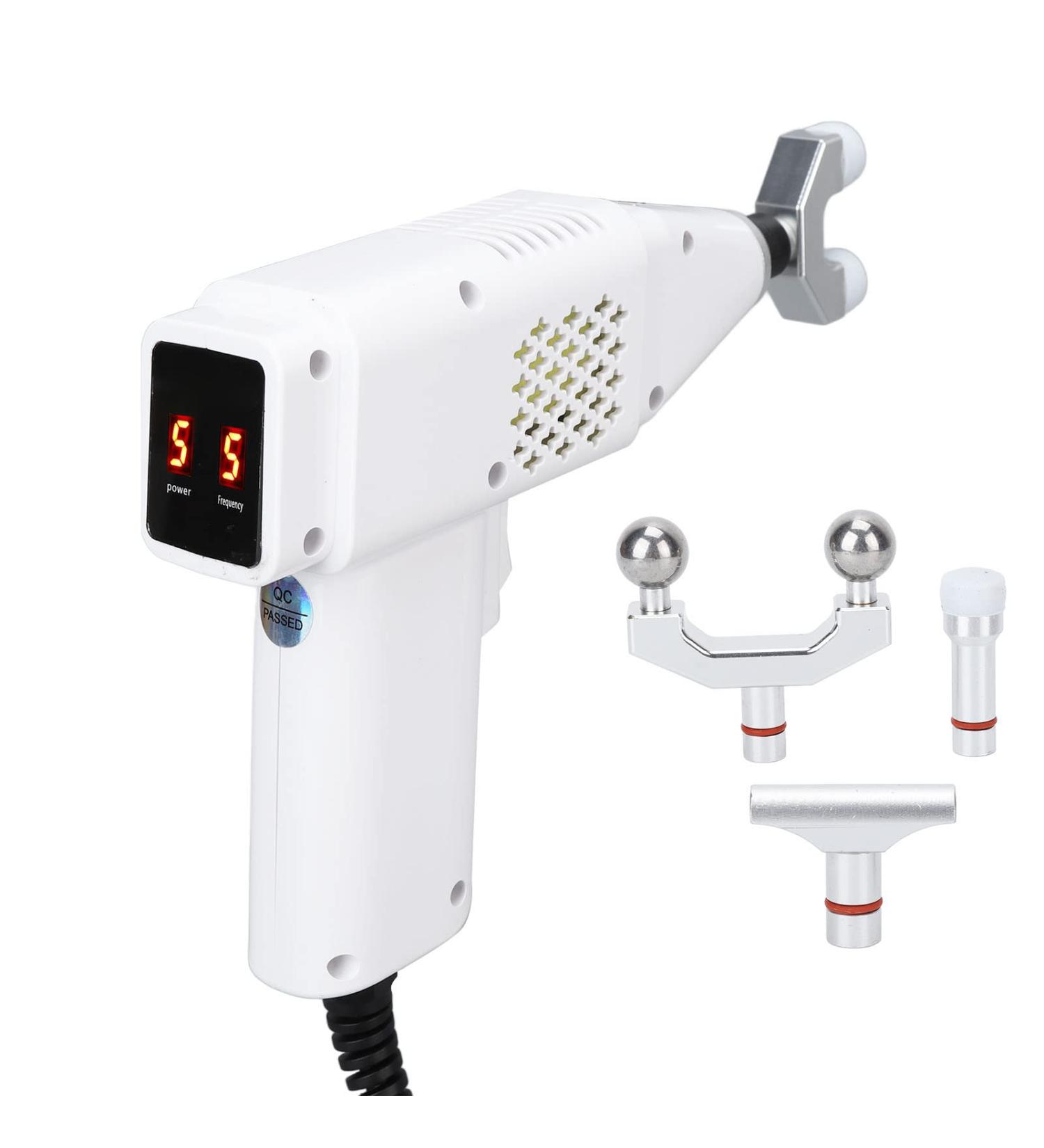 9-Frequency Electrical Spine Adjustment Tool - Joint Relief & Chiropractic Massage Device for Optimal Body Treatment - Buy Online on GoSupps.com