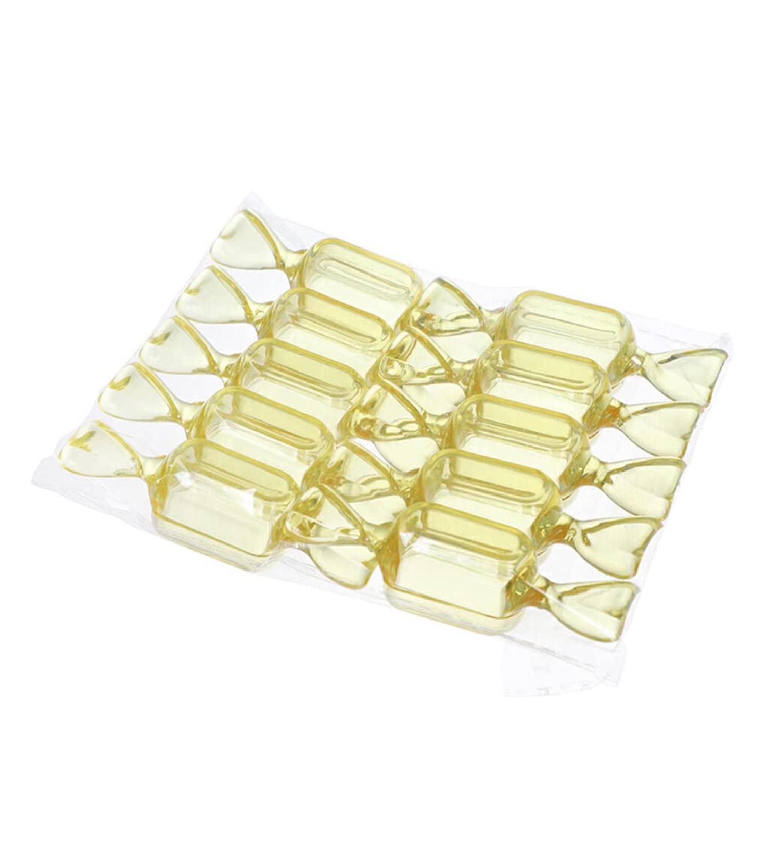 miduoidn 10 Pieces PS Candy Box Portable Leakproof Sealed Odorless Wedding Sweet Sugar Chocolate Case Container Wrapping Transparent Yellow - Buy Online on GoSupps.com