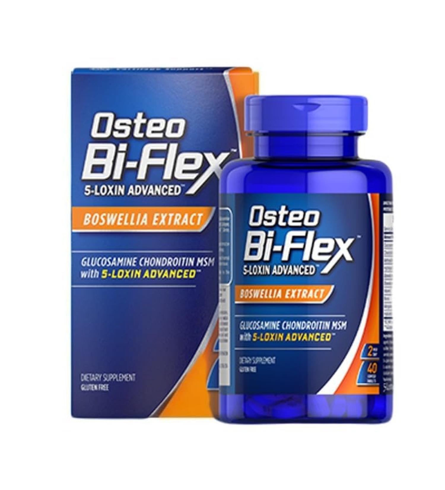 Osteo BiFlex Triple Strength Glucosamine Chondroitine Joint Supplement 40 Count