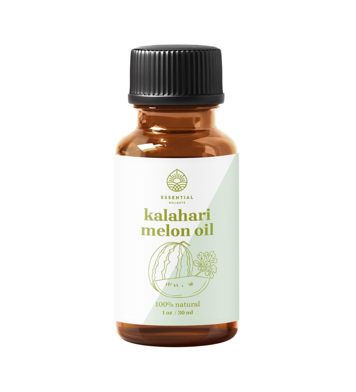 Kalahari Melon Oil | Premium Carrier Oil for Aromatherapy Soaps Lotions & Candles | Vegan & Cruelty Free | 1 Fl. Oz. - Essential Delights - Buy Online on GoSupps.com