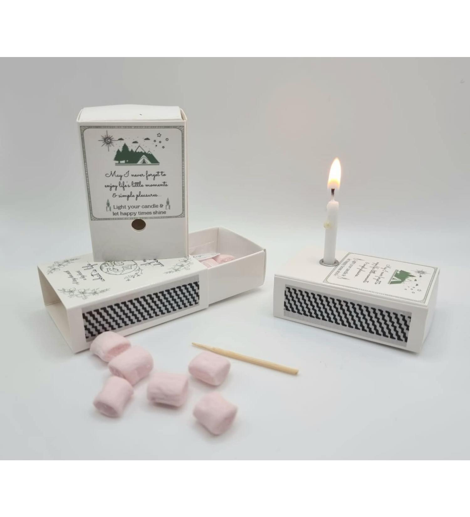 Mini Marshmallow Toasting Kit In A Box - Stocking Filler - Birthday Gift For Her Friend Birthday Gift - Buy Online on GoSupps.com