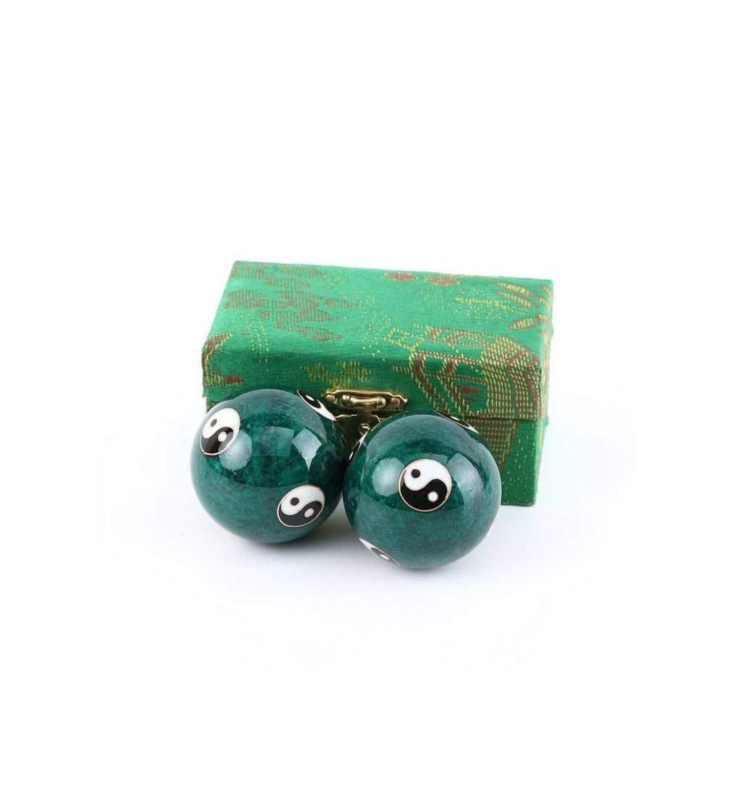 Lachineuse Qi Gong Health Balls - Traditional Yin Yang Vert for Wellness & Relaxation | Shop Now - Buy Online on GoSupps.com