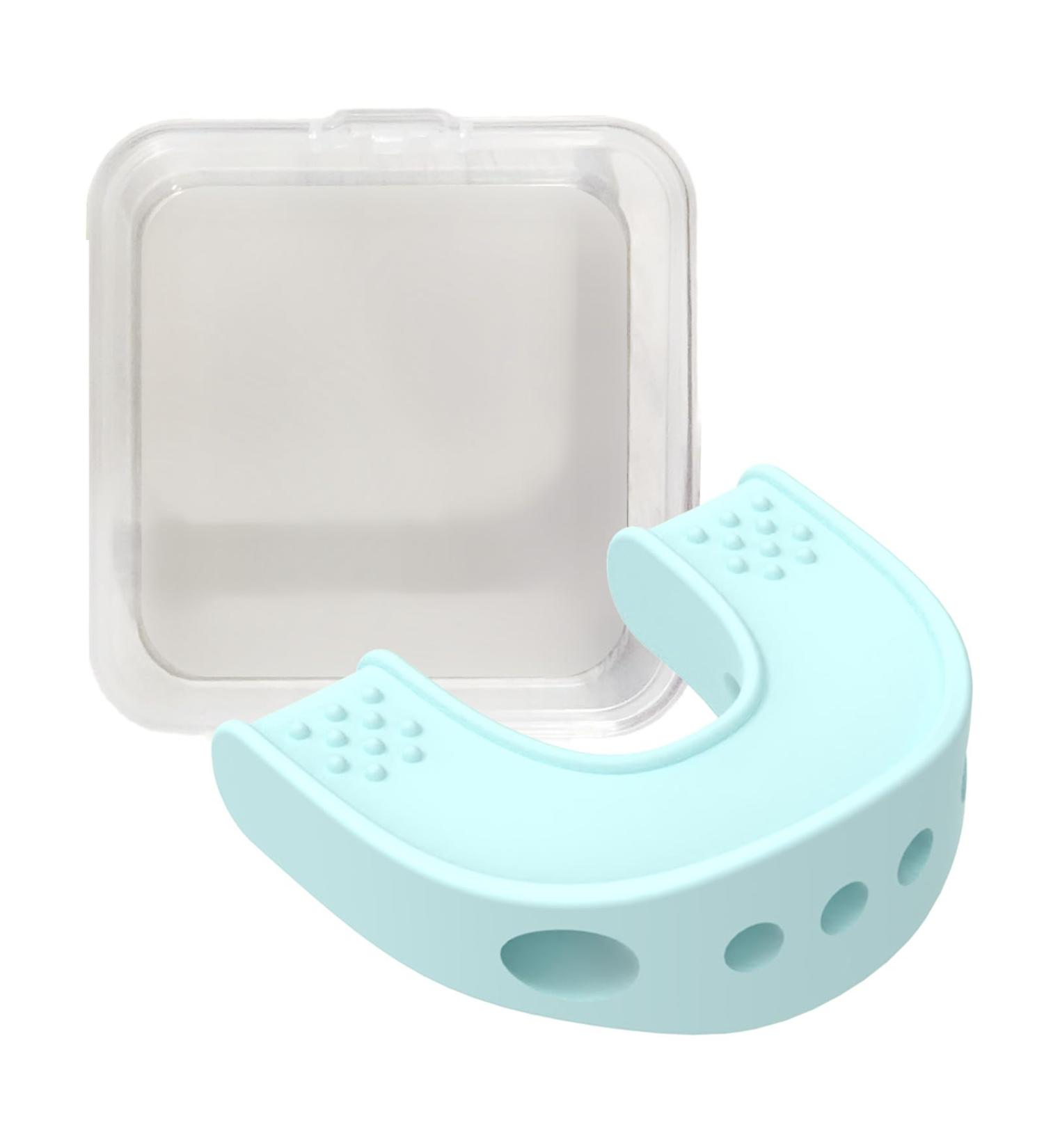 HIOPOIUYT Jawlines Trainer Double Chin Reducers Silicone Face Jaw Tonings Face Trainer Cheek Lifting Slimmin Face Tool Light Blue - Buy Online on GoSupps.com