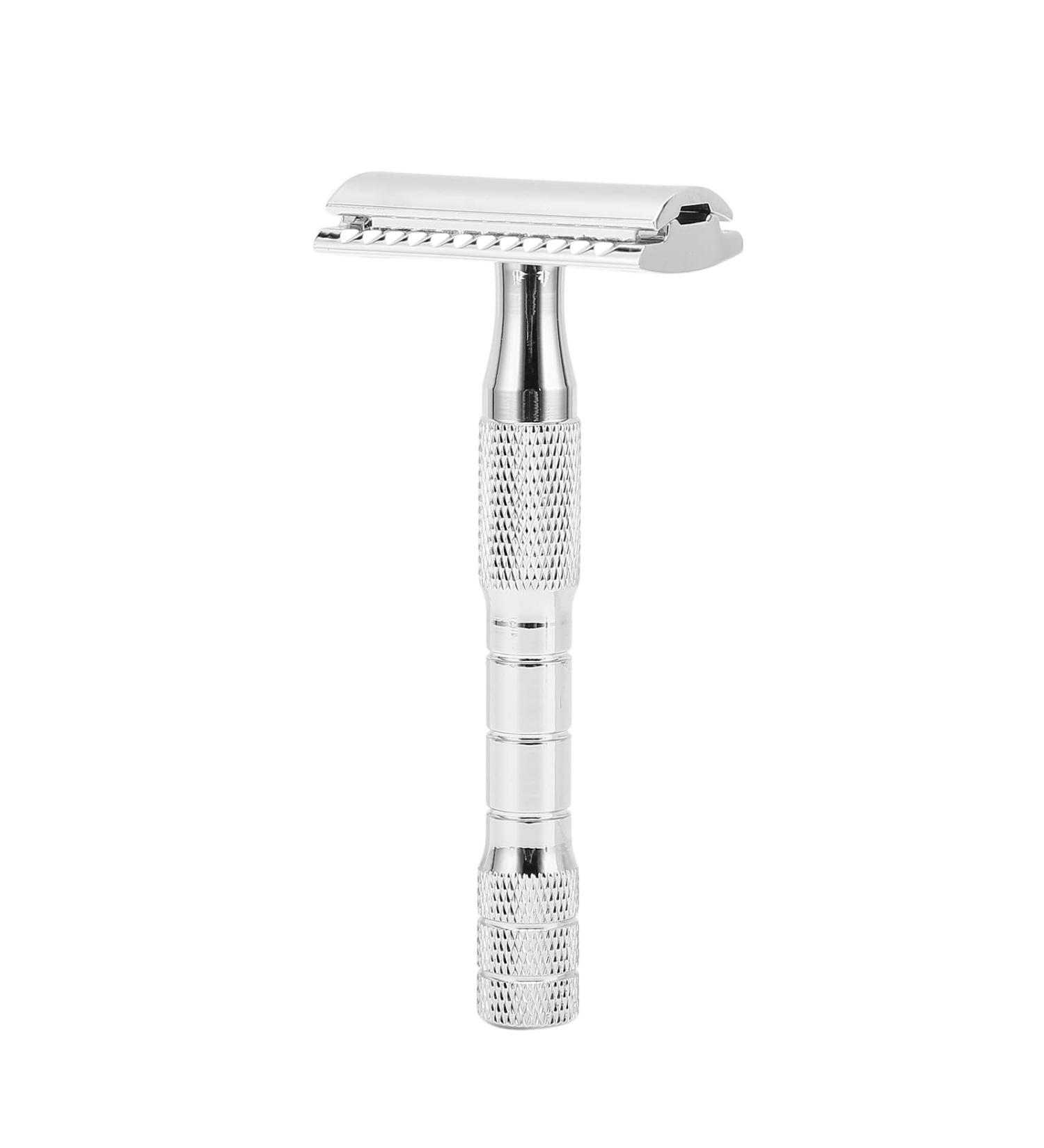 Men's Manual Razor - Washable Comfortable Handle & Stylish Zinc Alloy Design for Daily Use - Buy Online on GoSupps.com