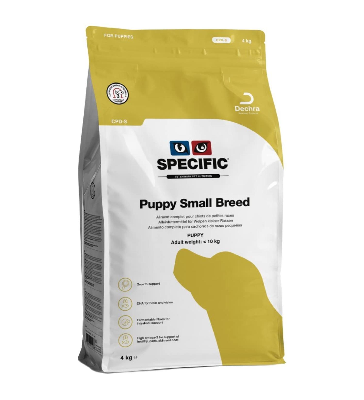 Specific Specific Canine Puppy CPD-S Small Breed 4 kg 4000 g