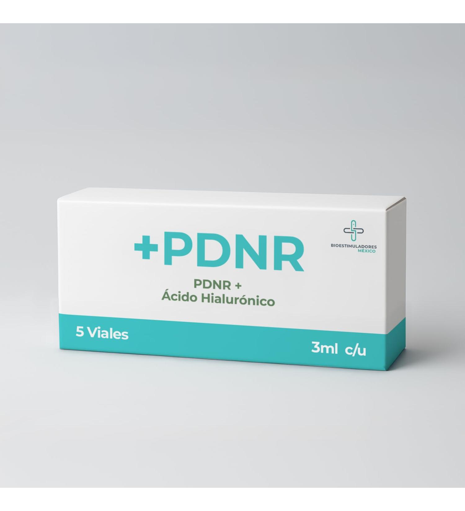 Box of +PDNR with 5 vials of 3 ml