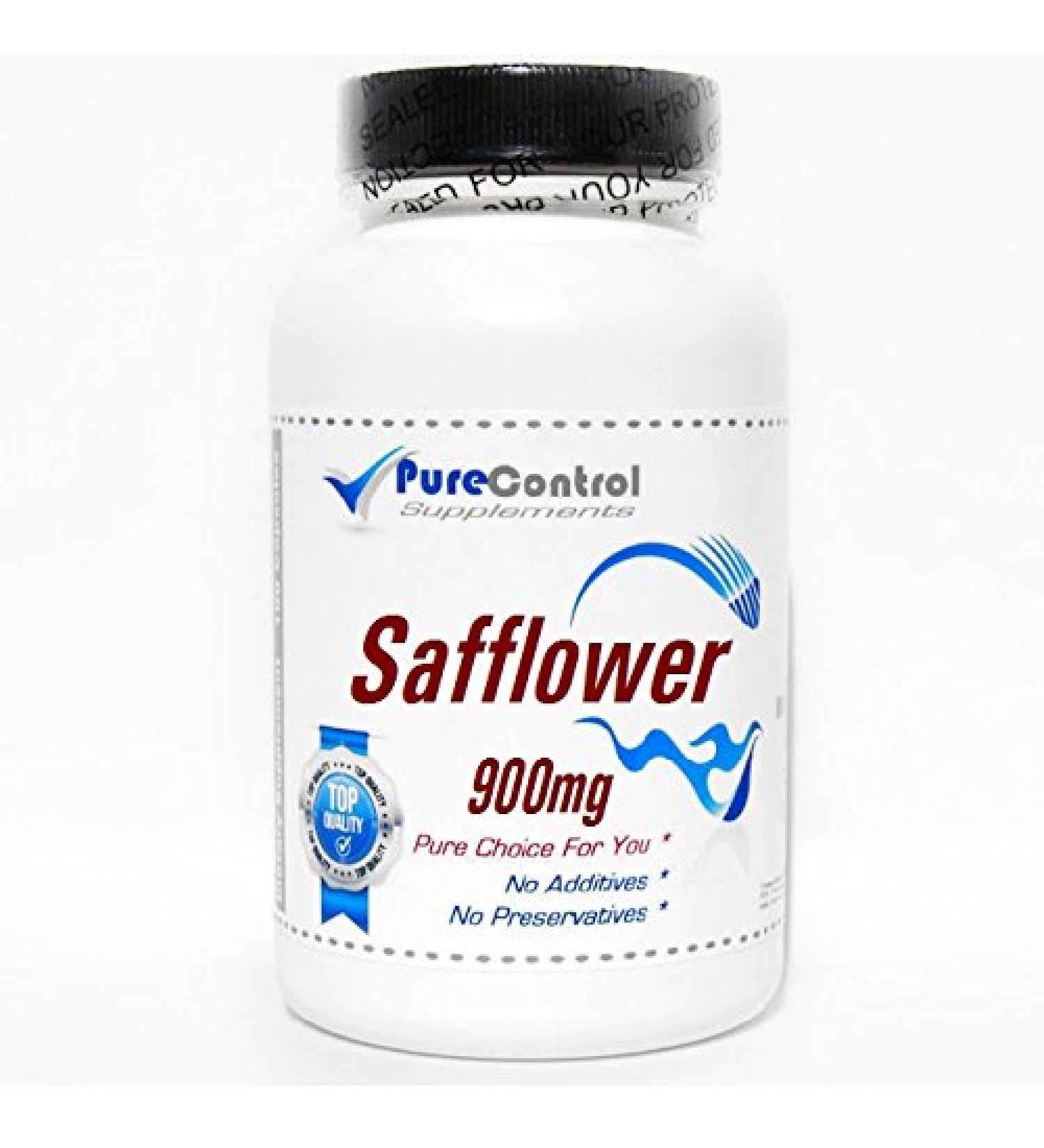 Safflower 900mg // 200 Capsules // Pure // by PureControl Supplements