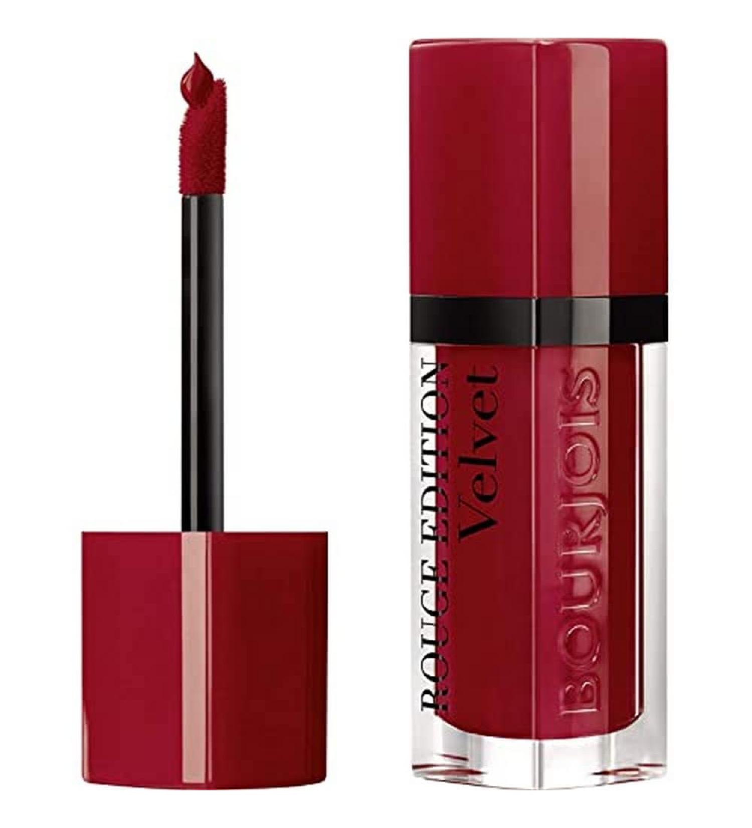 Bourjois Rouge Edition Velvet Liquid Lipstick 15 Red-Volution Reds - 7.7ml - Buy Online on GoSupps.com