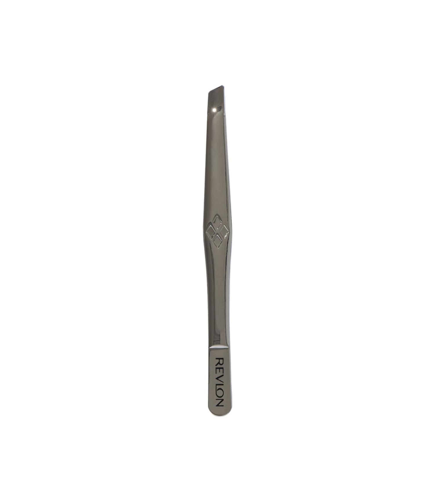 Revlon Slant Tip Tweezer - Precision Beauty Tool for Flawless Brows - Buy Online on GoSupps.com