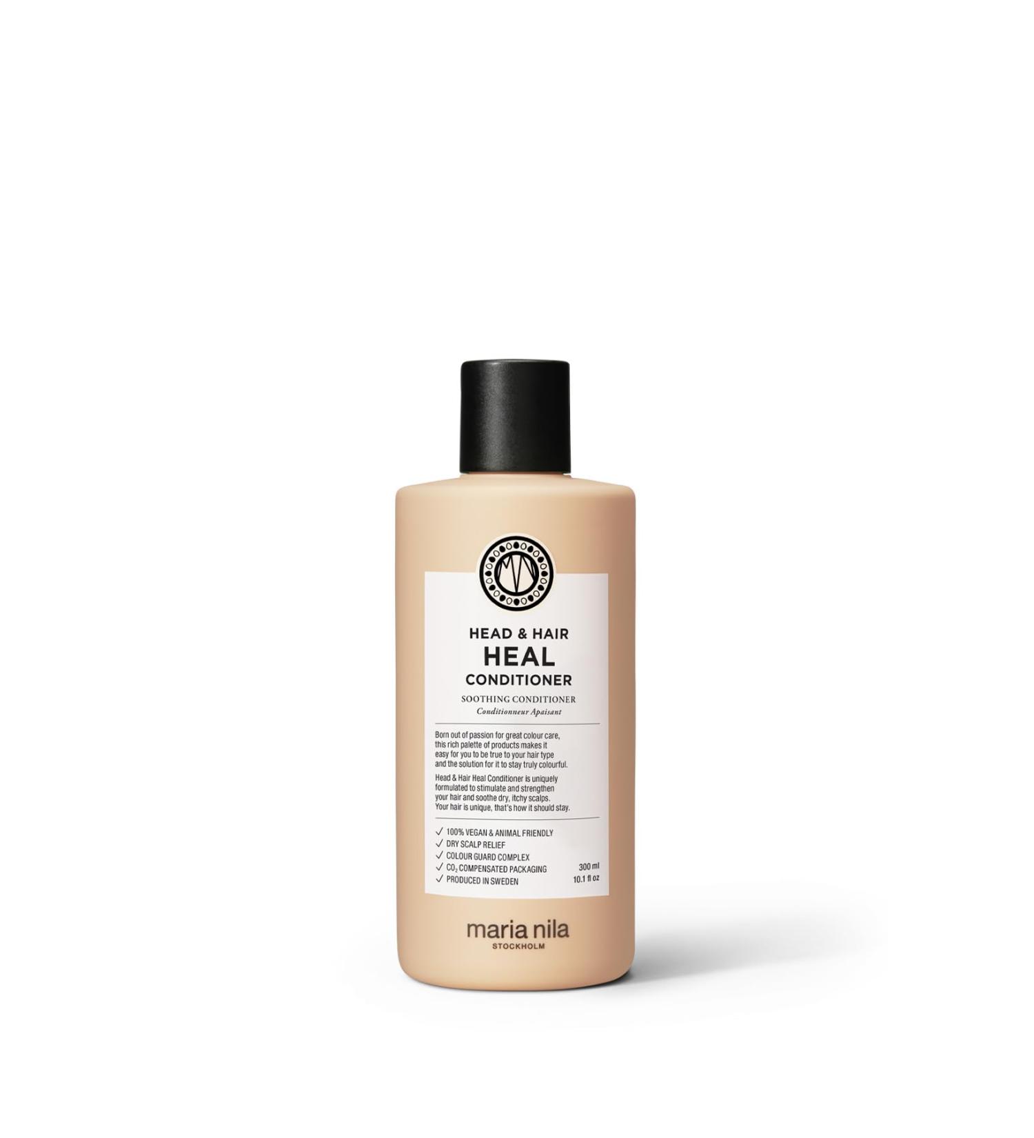 Maria Nila Head & Hair Heal Conditioner - Soothing Aloe Vera for Dry & Itchy Scalps | 100% Vegan Sulfate & Paraben Free | 10.1 Fl Oz - International Shipping Available - Buy Online on GoSupps.com