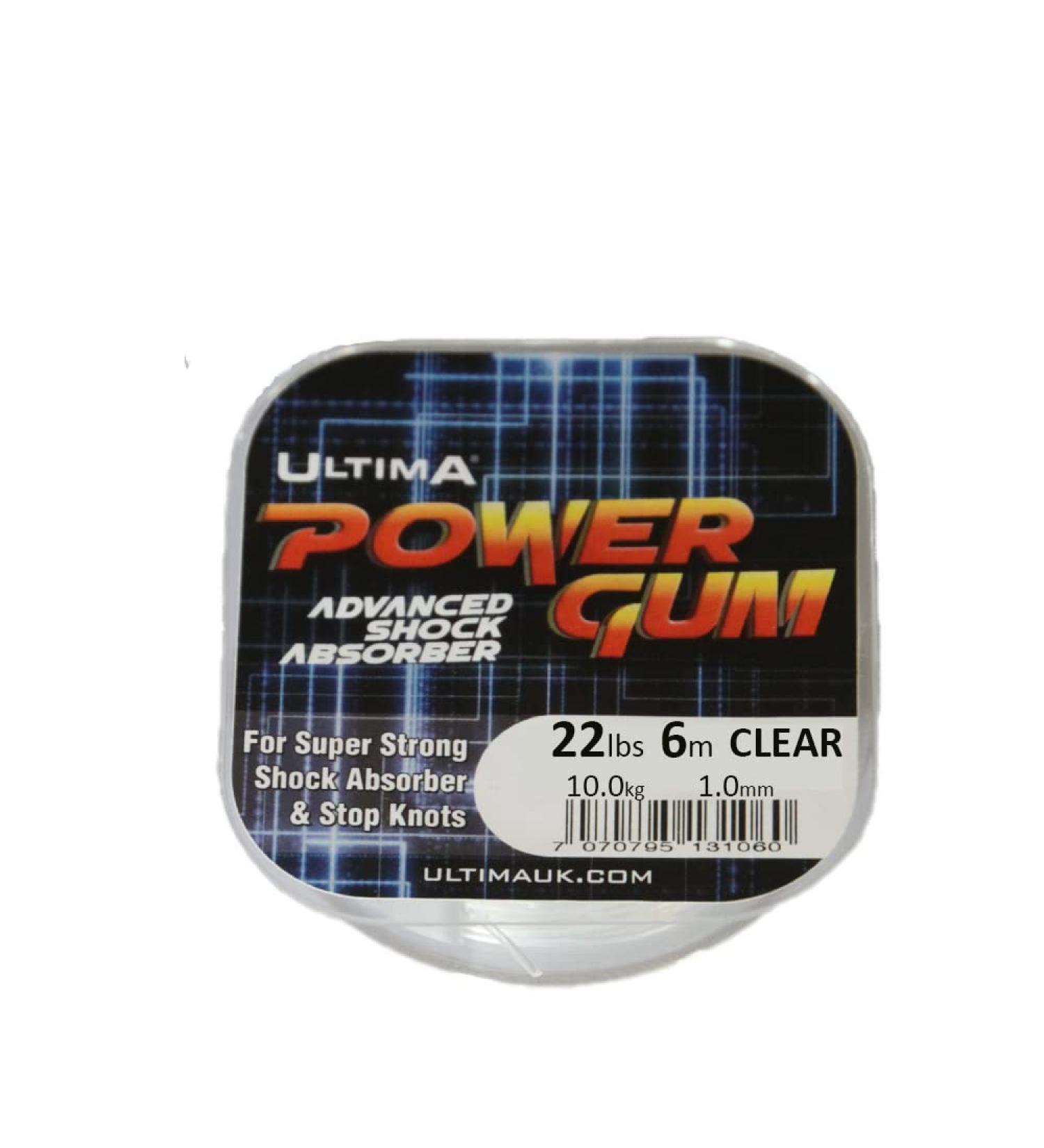 Ultima High Power Gum Clear 1.00mm-22lb/10kg