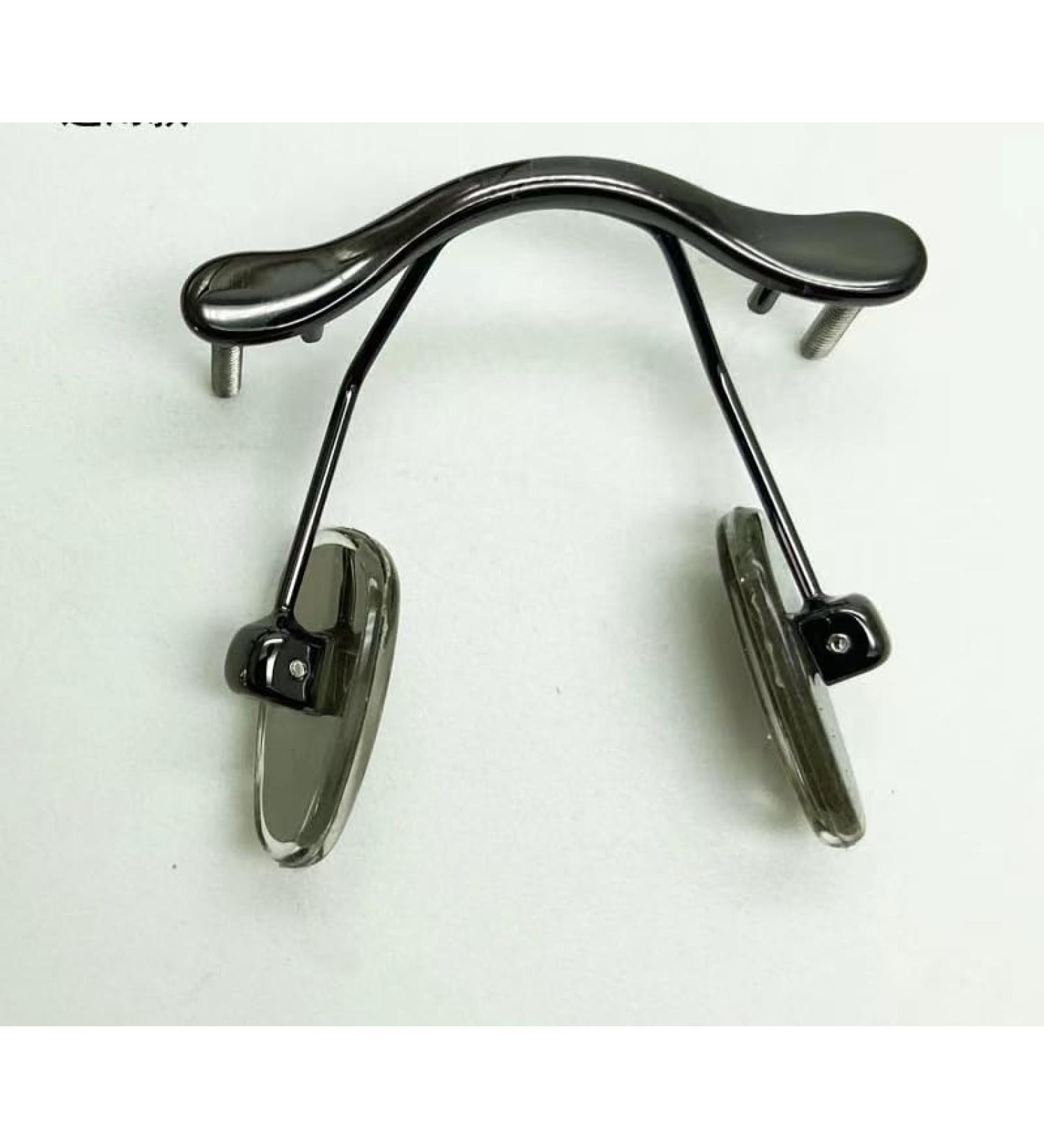 Comfortable Black Nose Pads for Frameless Crystal Glasses - 2cm Size Universal Fit 1 Piece - Buy Online on GoSupps.com