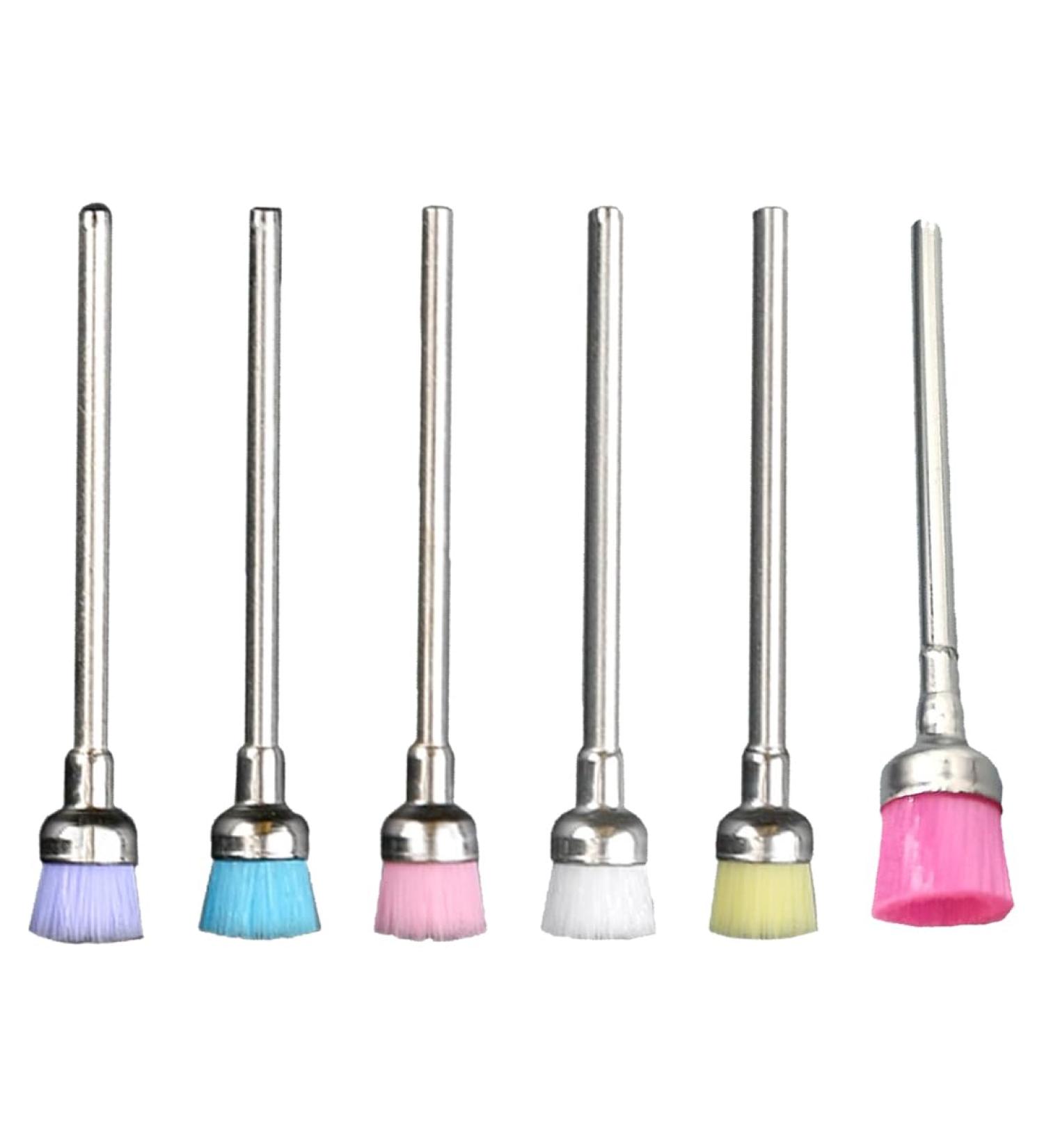 WBZOWRB 6 Pieces Electric Nail Polisher Nail Cleaning Brush Maintains Nail Surface Cleans Nail Seams and Removes Dust - Buy Online on GoSupps.com