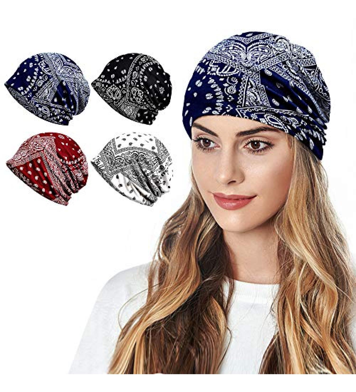 Cotton Face Bandanas for Sports Headwear - Neck Gaiter, Chemo Cap, Hair Loss Beanie - B-1401pack - Buy Online on GoSupps.com