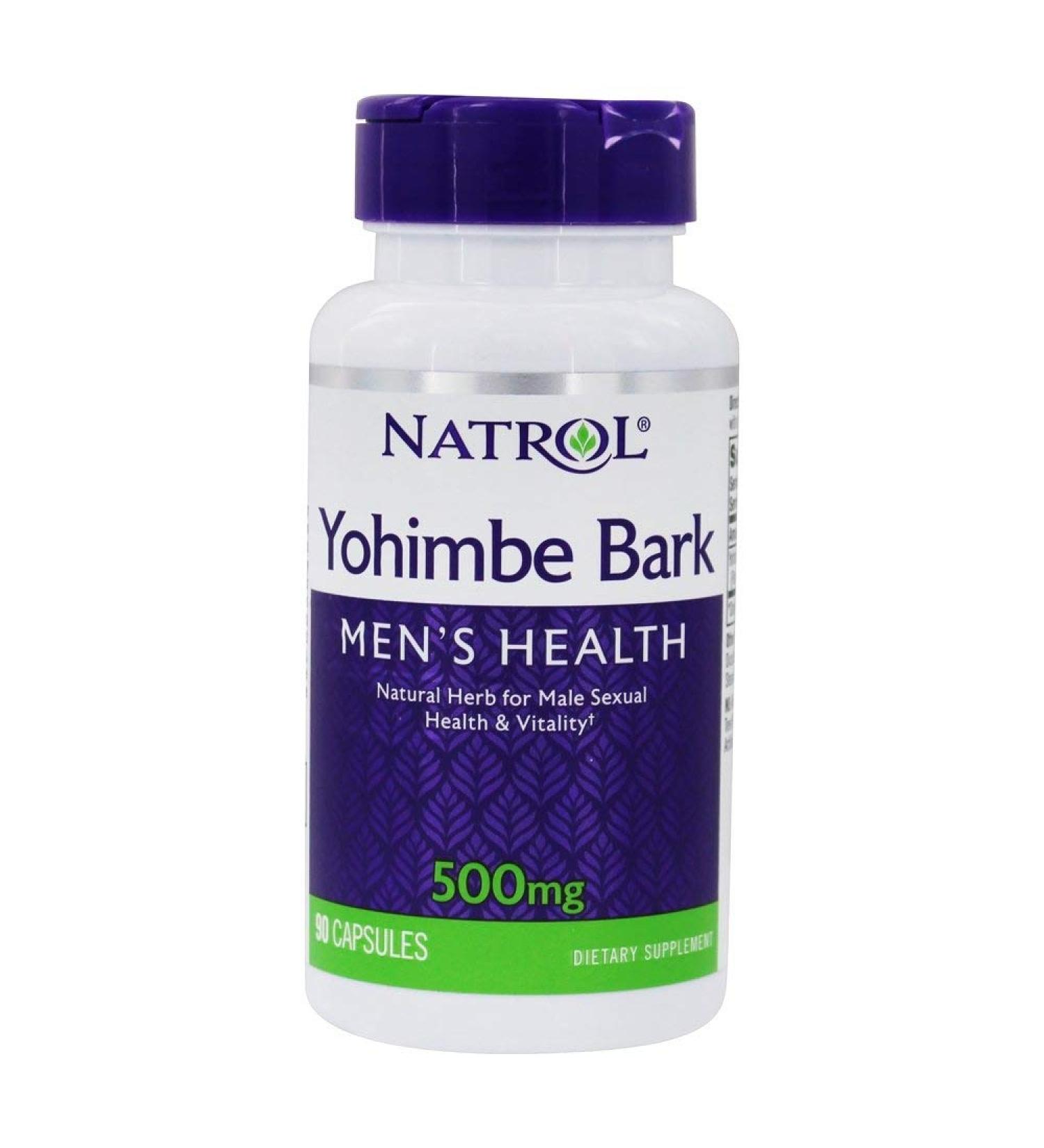 Yohimbe Bark 500 mg - Boost Energy & Libido | 90 Capsules - Buy Online on GoSupps.com