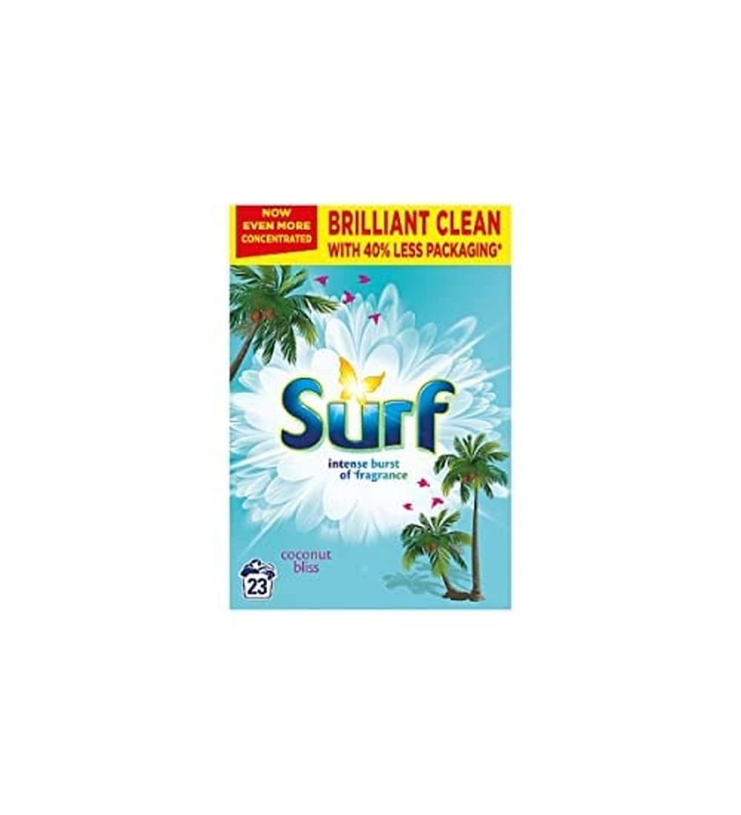 SURF Powder Coconut Bliss - 23 washes Coconut 1.15 kg (Pack of 1)