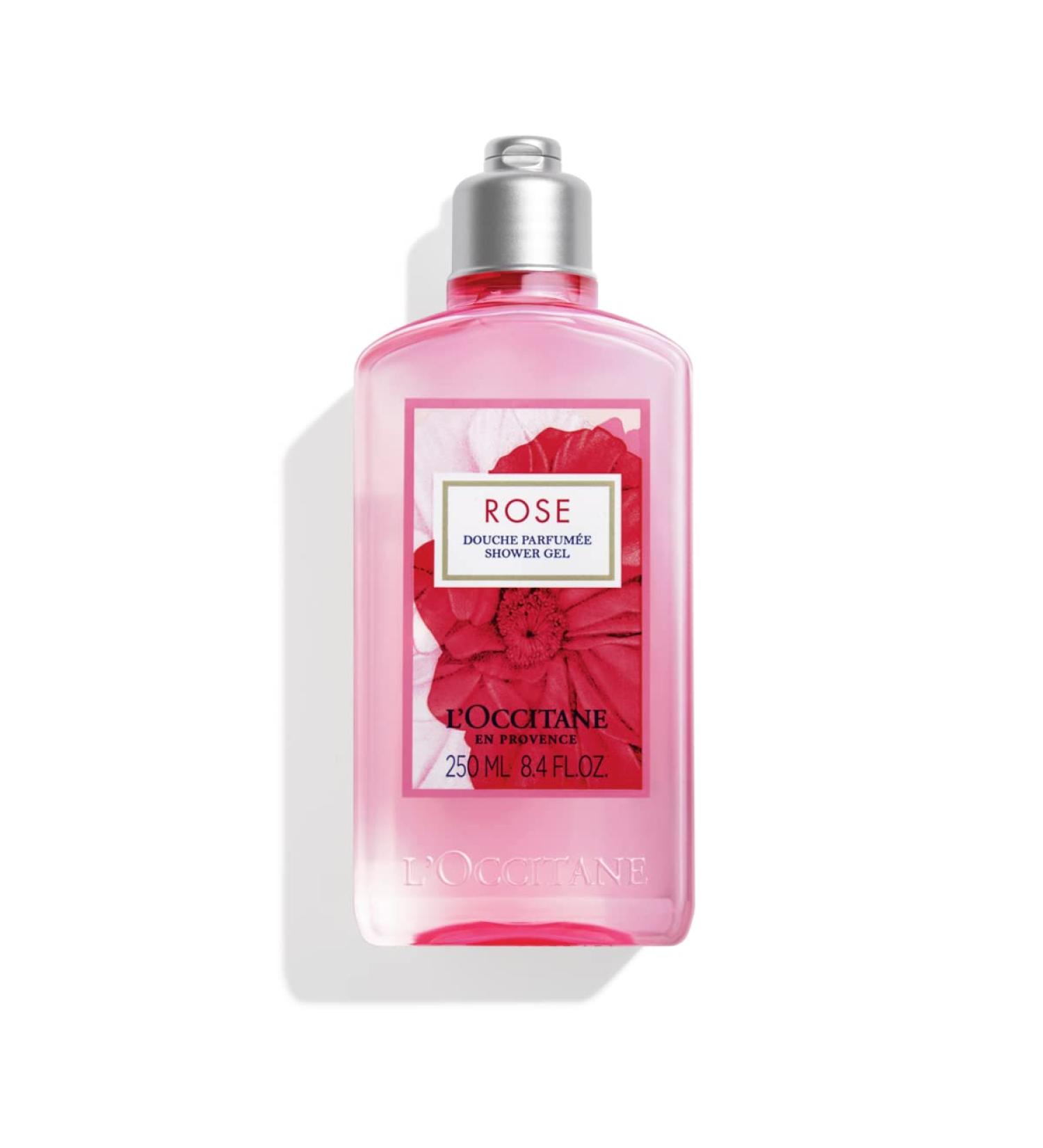 L'Occitane Rose Shower Gel 8.4 oz - Luxurious Floral Body Wash - Buy Online on GoSupps.com